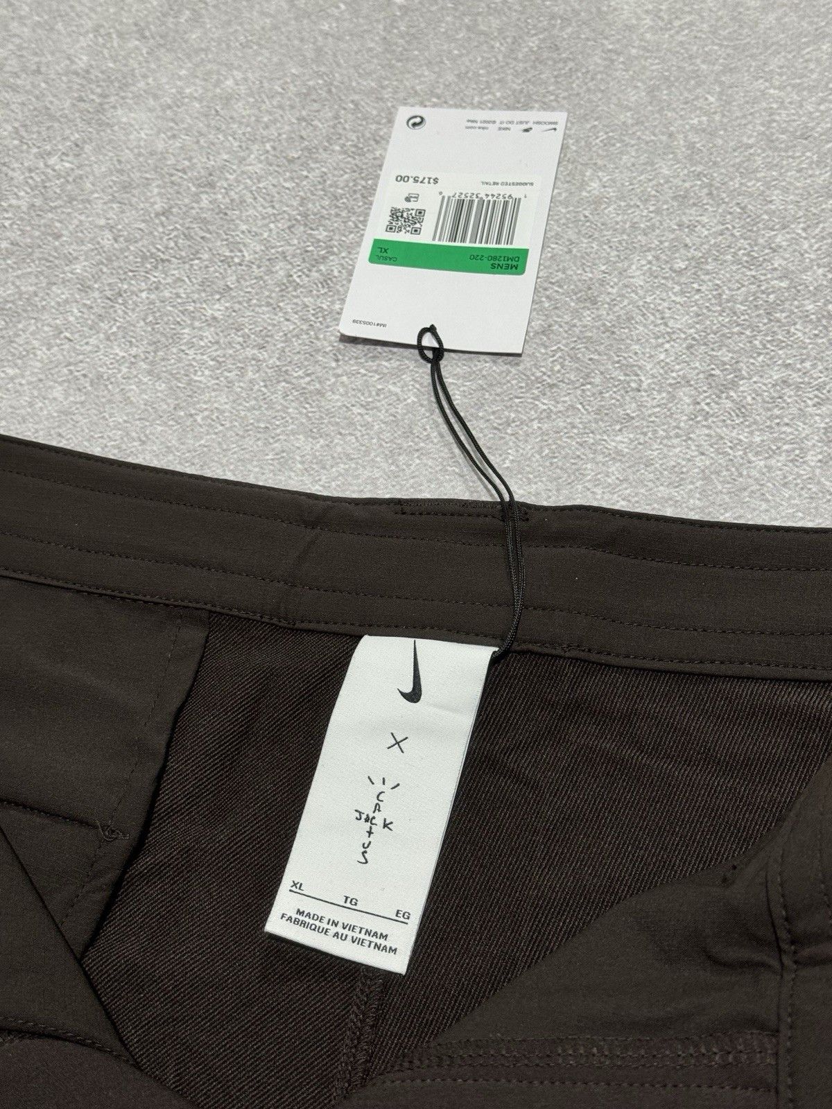 Nike × Travis Scott NWT Cactus Jack x Nike NRG BH Pant Lg Brown DM1280-220 Size US 34 / EU 50 - 9 Thumbnail