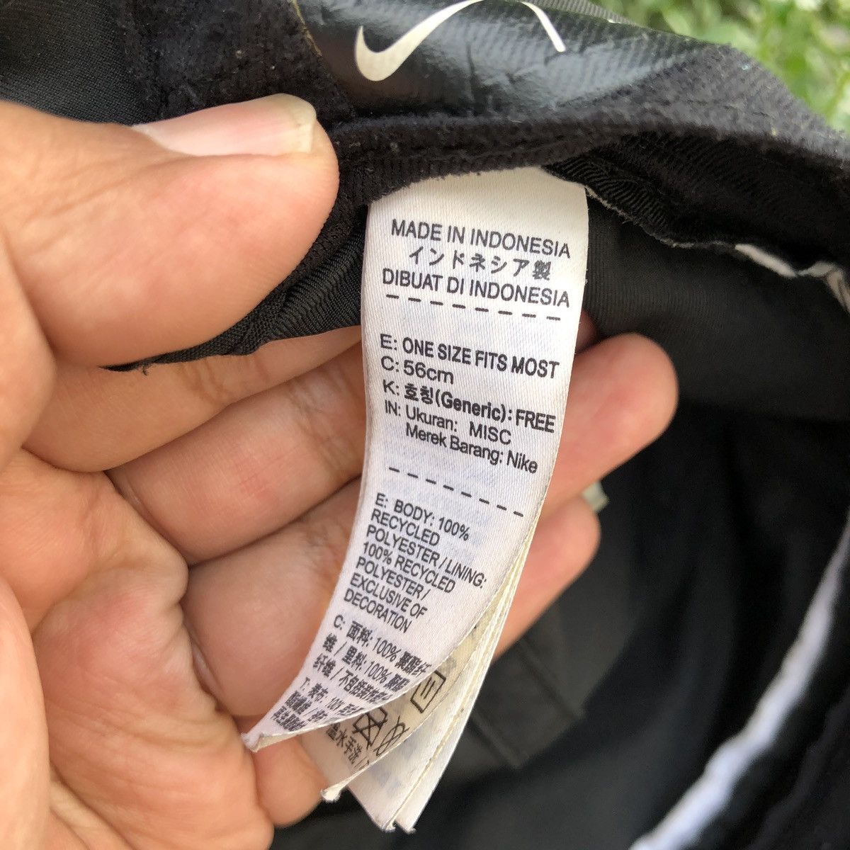 Nike Vtg y2k NIKE 5PANEL SMALL SWOOSH CAP Size ONE SIZE - 8 Thumbnail