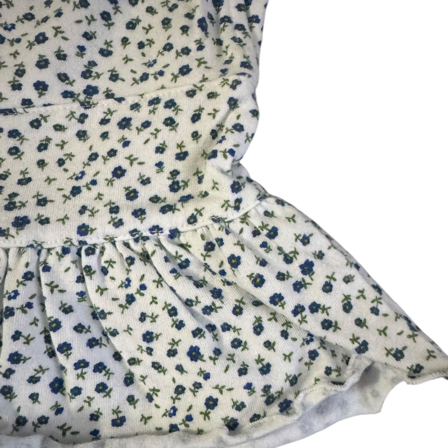 Forever 21 Forever 21 Junior’s Cropped Floral Tank Top Ruffls Large Size L / US 10 / IT 46 - 3 Thumbnail