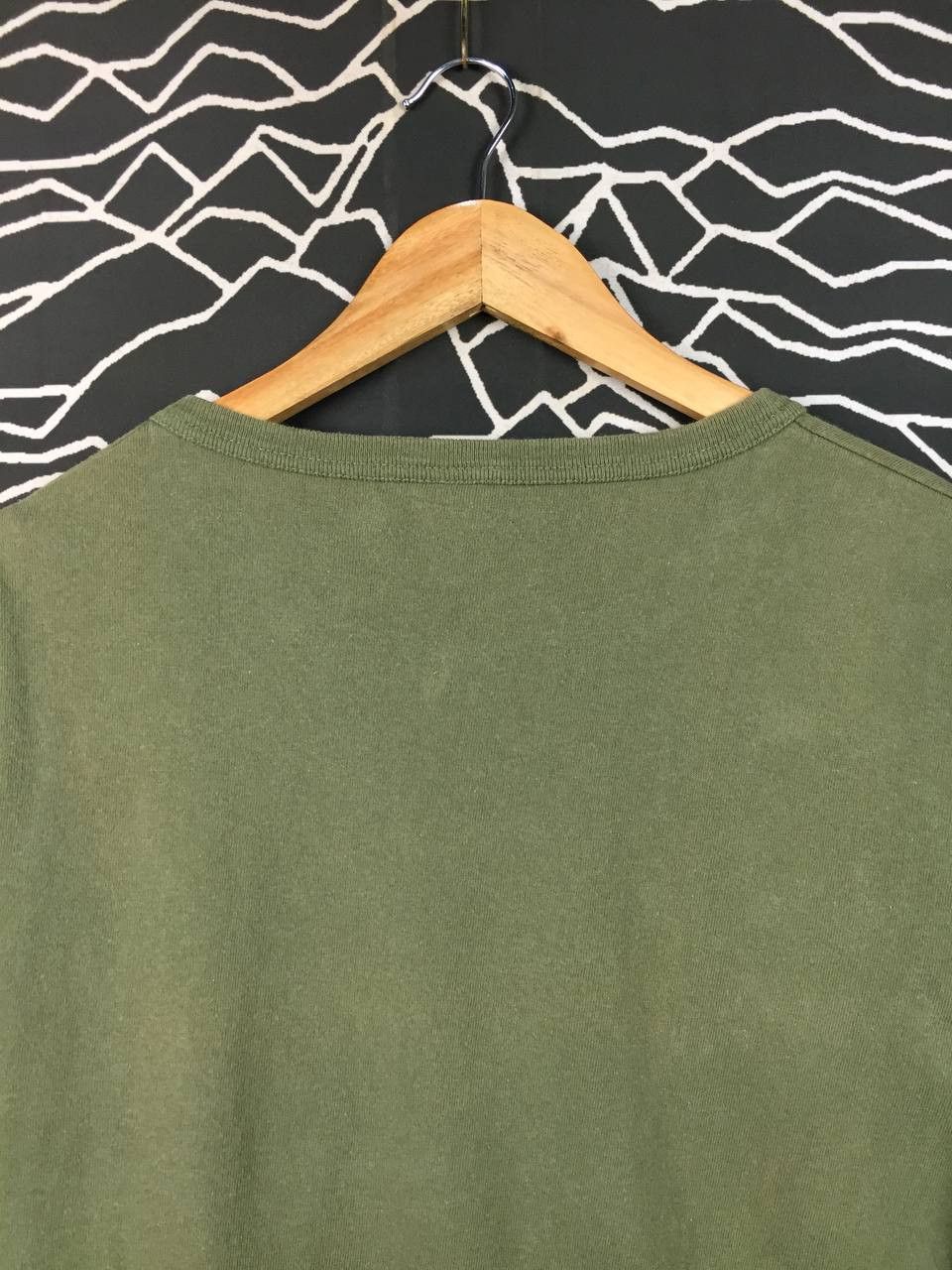 Vintage Vtg Healthknit Olive Green Workwear Style Long Sleeve Tee Size US M / EU 48-50 / 2 - 10 Thumbnail