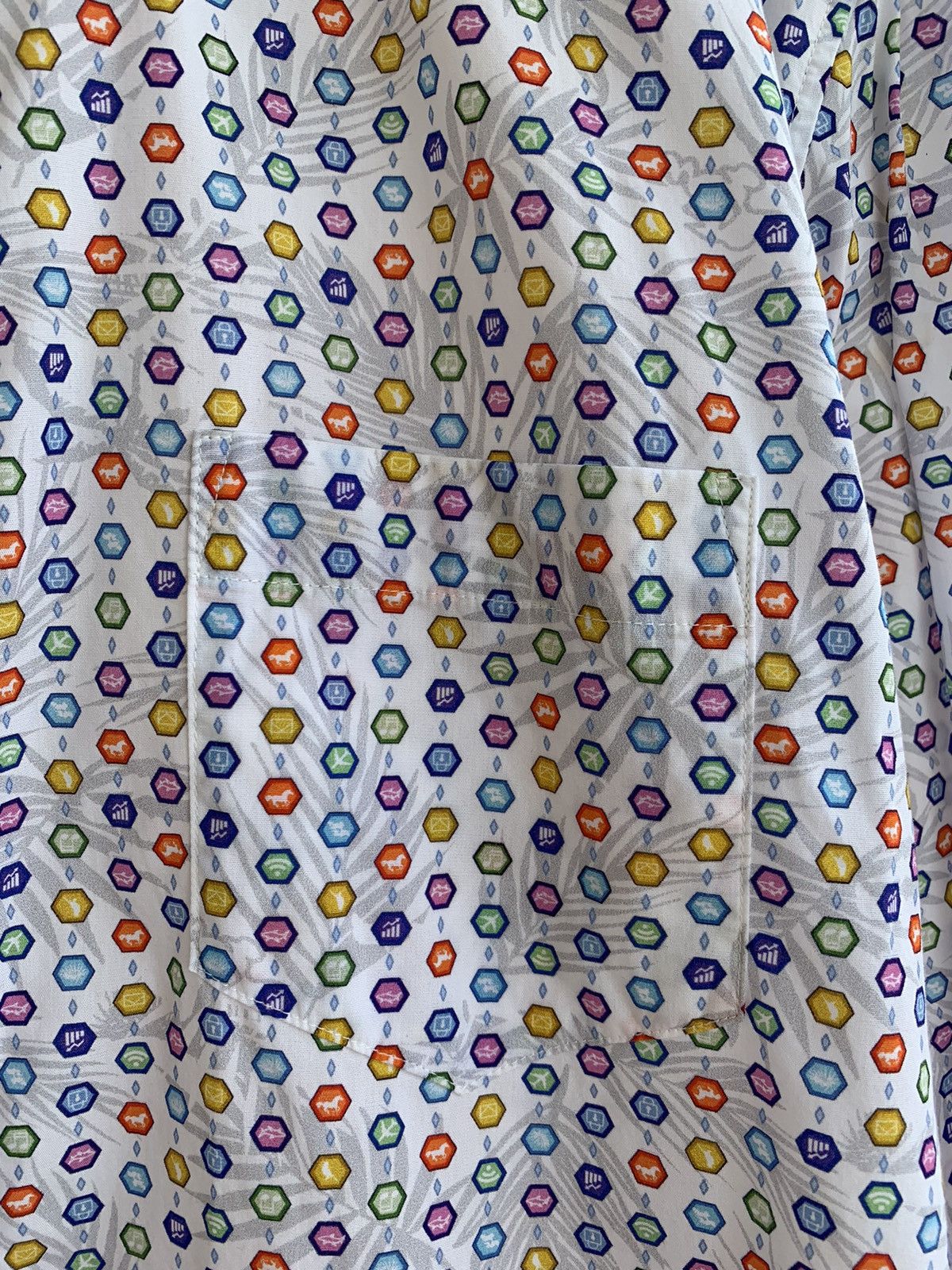 Japanese Brand Vagiie Emoji Print Long Sleeve Shirt by Leggiuno Size 50 Size US M / EU 48-50 / 2 - 7 Thumbnail