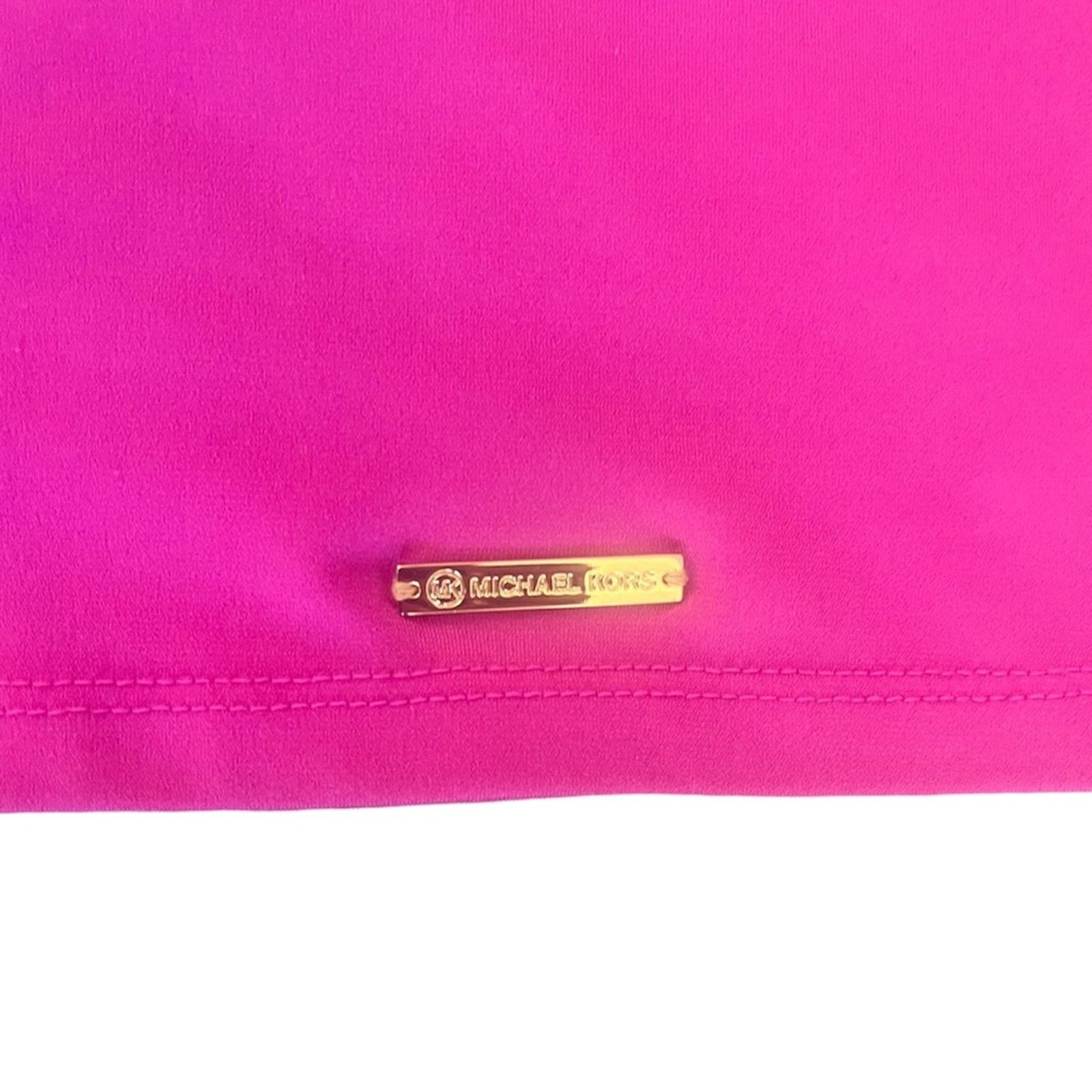 Michael Kors Michael Kors Slit-Sleeve Stretchy Top, Size S Size S / US 4 / IT 40 - 4 Thumbnail