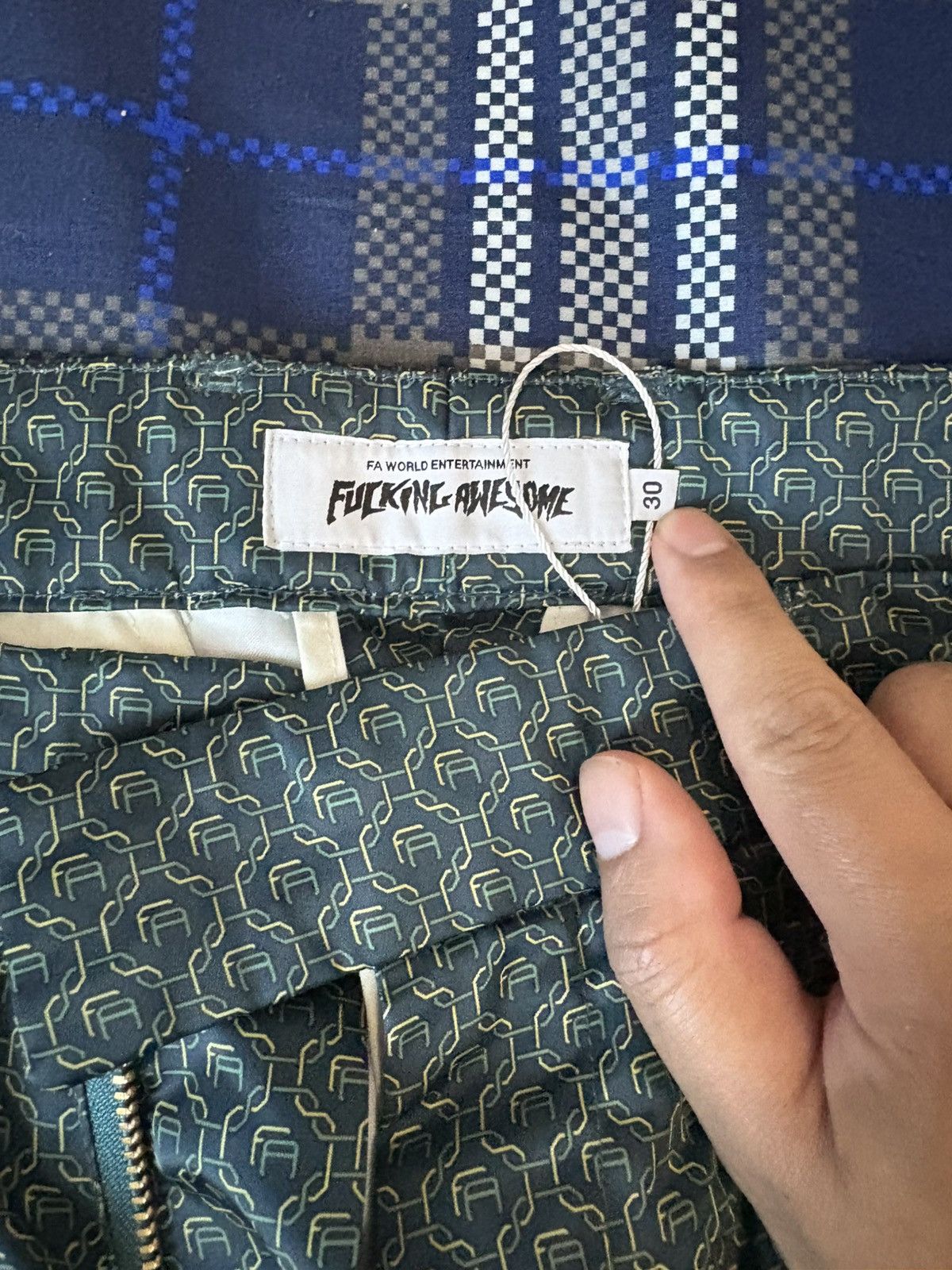 Fucking Awesome FA All over print pants Size US 30 / EU 46 - 2 Thumbnail