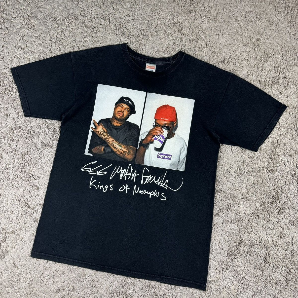 Supreme Supreme Three 6 Mafia Photo Tee T-shirt Size US M / EU 48-50 / 2 - 4 Thumbnail