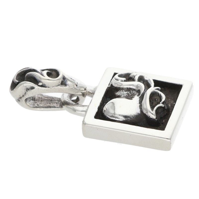 Chrome Hearts CHROME HEARTS Framed Heart Charm Necklace Size ONE SIZE - 4 Thumbnail