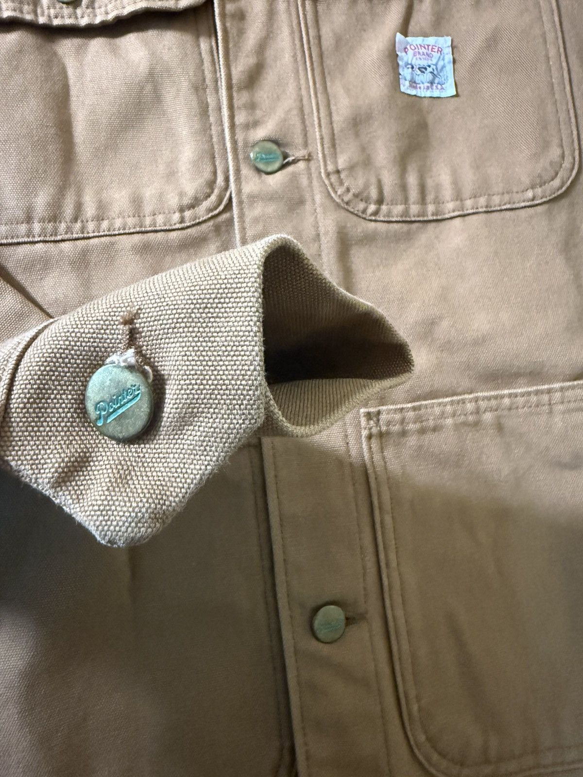 Pointer Pointer Brand Duck Canvas Chore Jacket Made In USA Size S Size US S / EU 44-46 / 1 - 4 Thumbnail