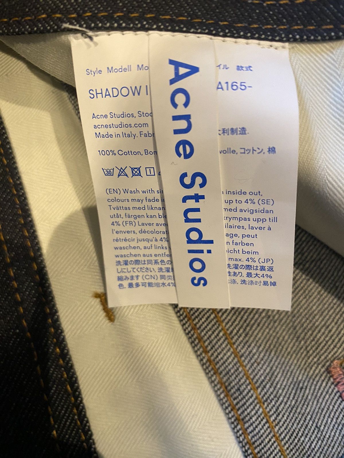 Acne Studios Acne Studios Bla Konst Indigo Classic A-line Denim Skirt Size 27" / US 4 / IT 40 - 9 Thumbnail