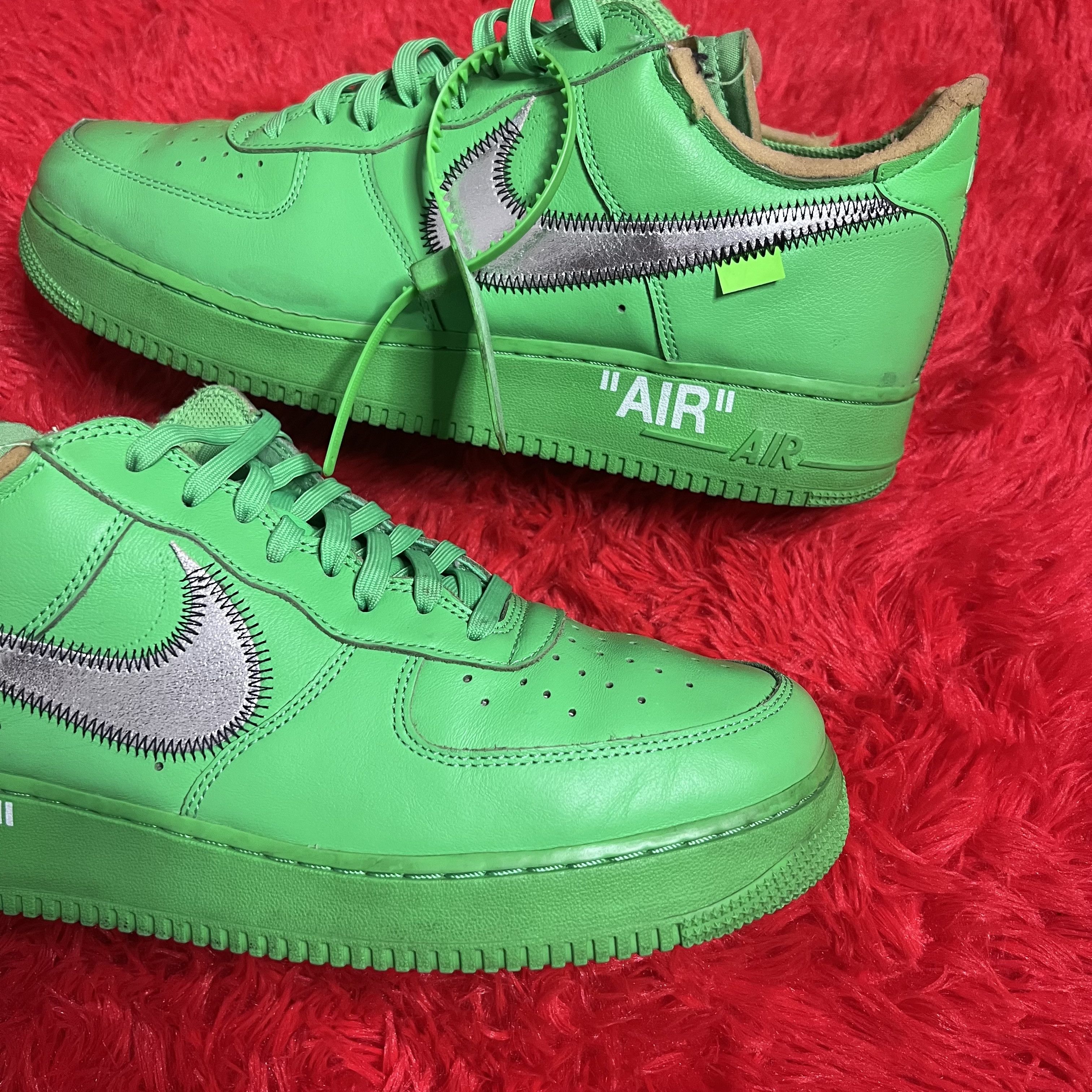 Nike × Off-White Nike Air Force 1 Low Off-White Brooklyn (2022) Size US 12.5 / EU 45-46 - 4 Thumbnail
