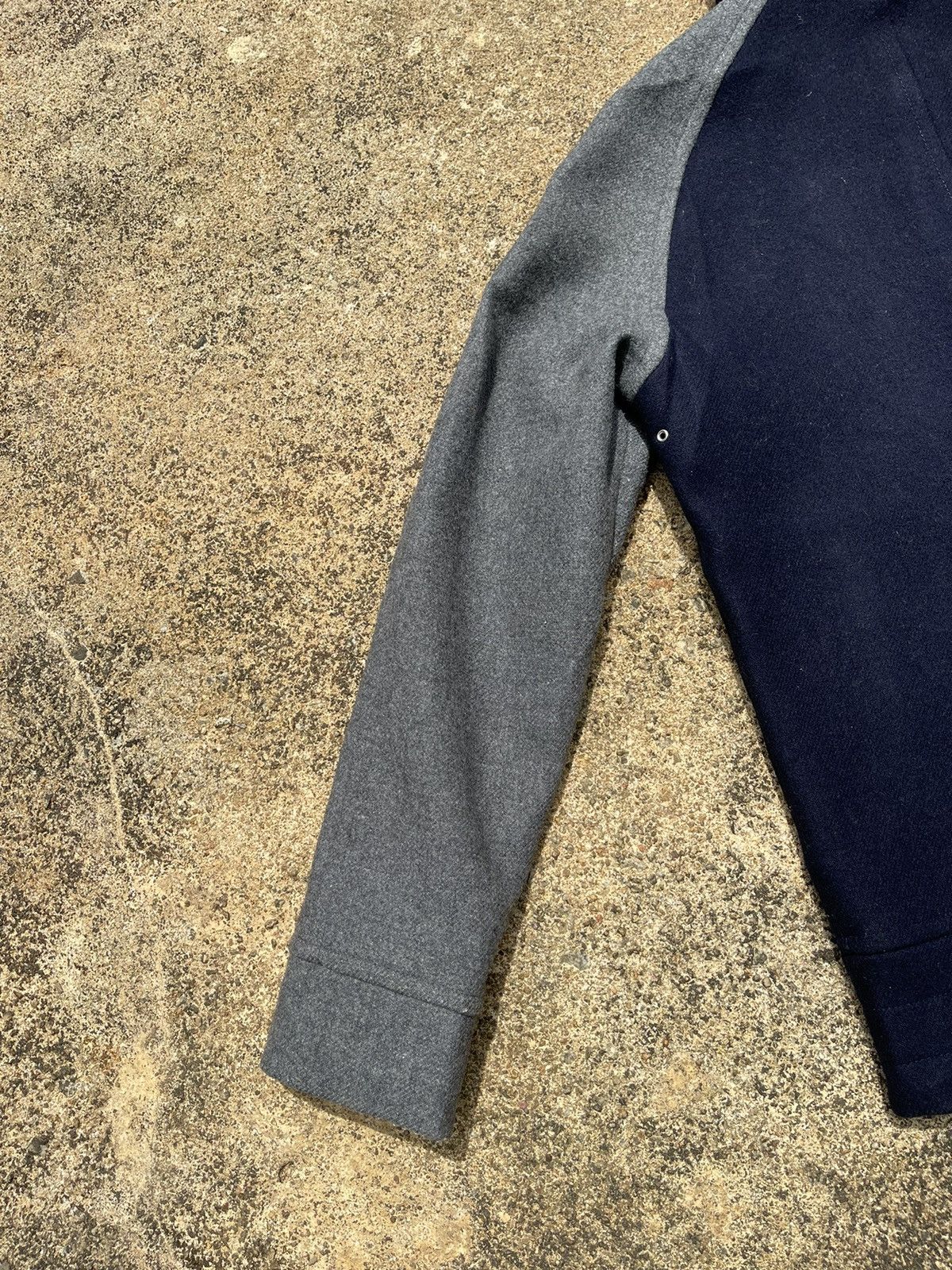ABAHOUSE ABAHOUSE Sample Wool Hooded Jacket Size 3 (M-L) Size US M / EU 48-50 / 2 - 11 Thumbnail