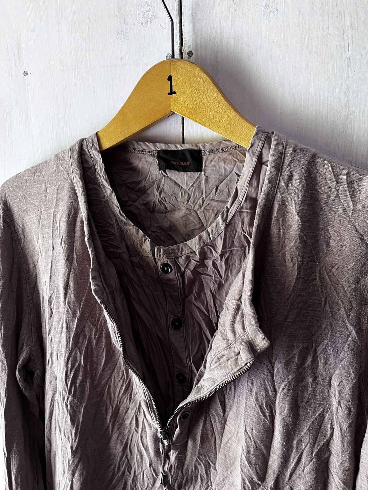 Issey Miyake Tete Homme Bondage Long sleeve Size US M / EU 48-50 / 2 - 5 Thumbnail