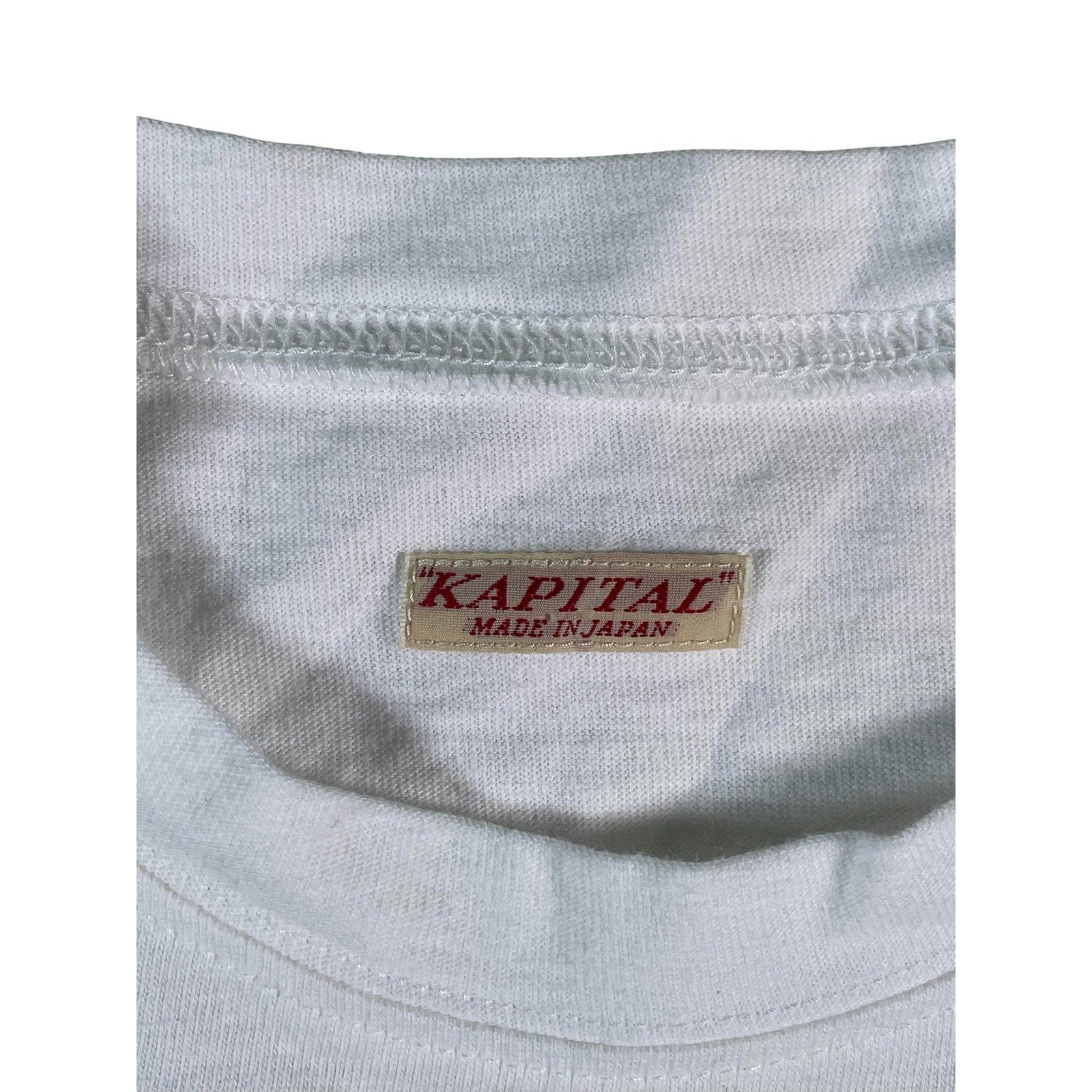 Kapital Kapital Jersey Crew Tee with Canoe Print Purple T-Shirt Size US S / EU 44-46 / 1 - 2 Thumbnail