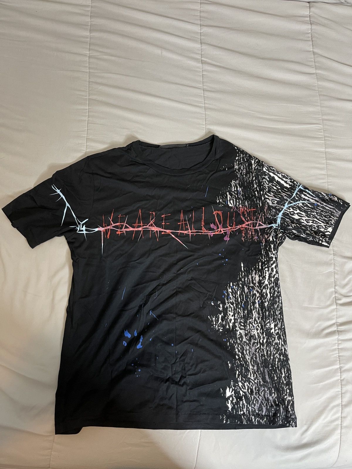 Haider Ackermann Haider Ackermann “We Are All Dust” T-Shirt Size Medium ...