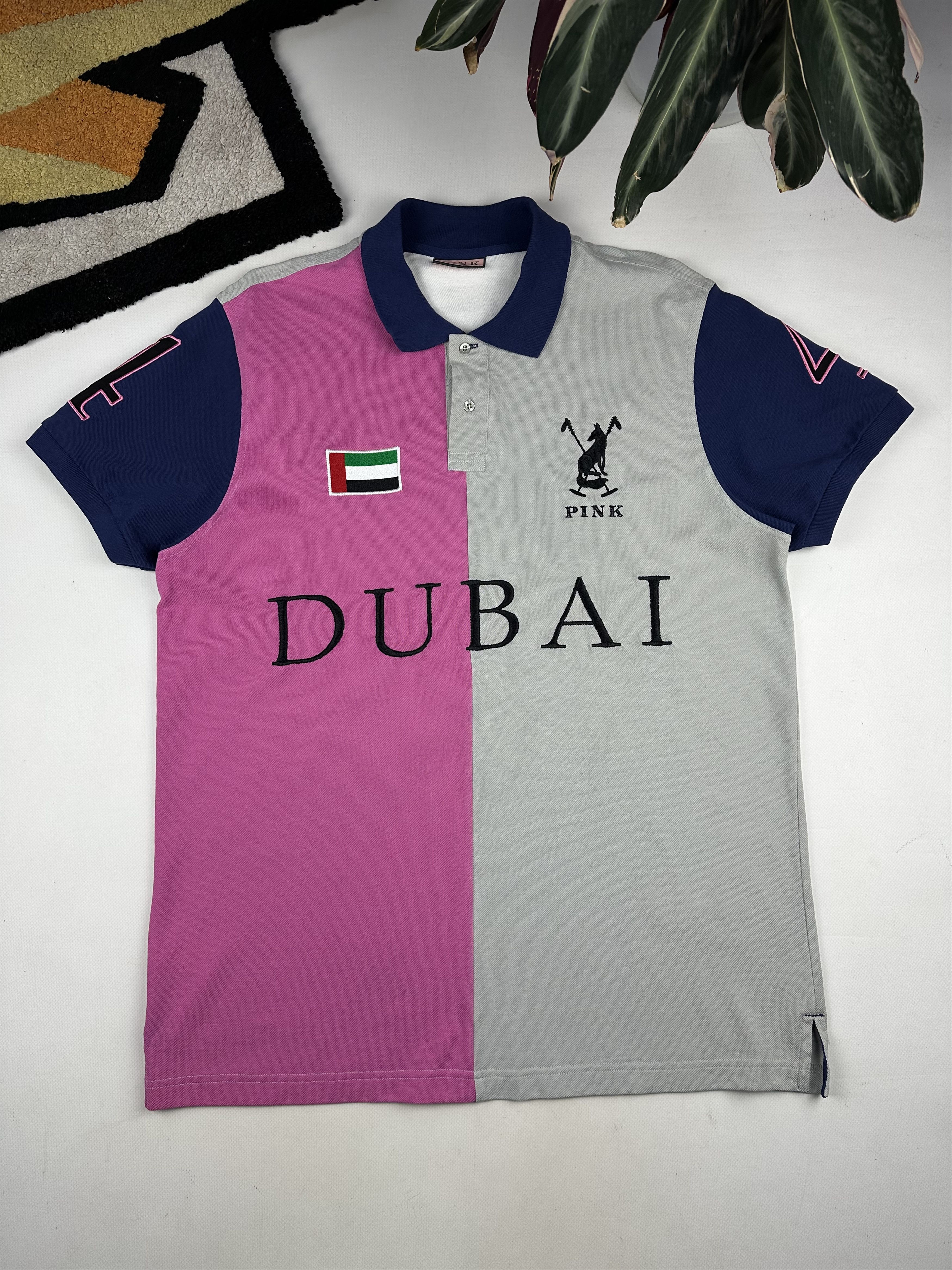 Vintage Dubai Polo Club Tee Shirt uae cheef keef style