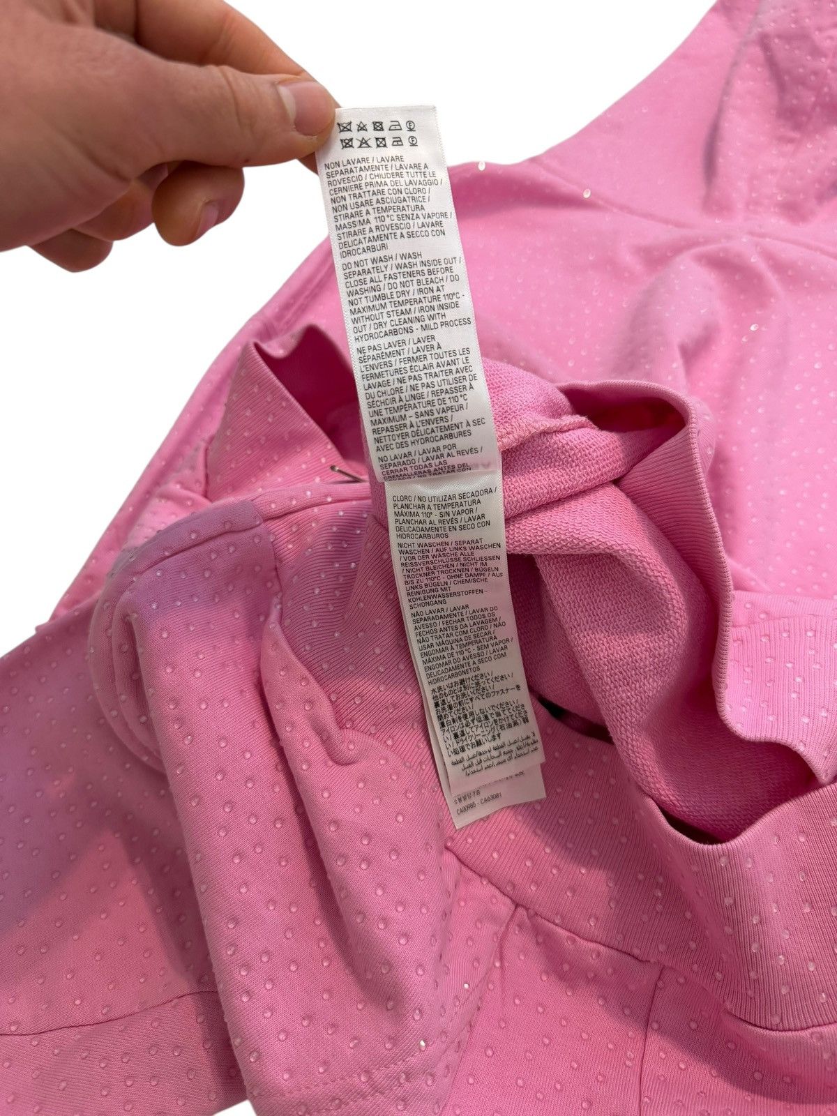 Balenciaga Stressed Bedazzled Crystal P Size US S / EU 44-46 / 1 - 6 Thumbnail