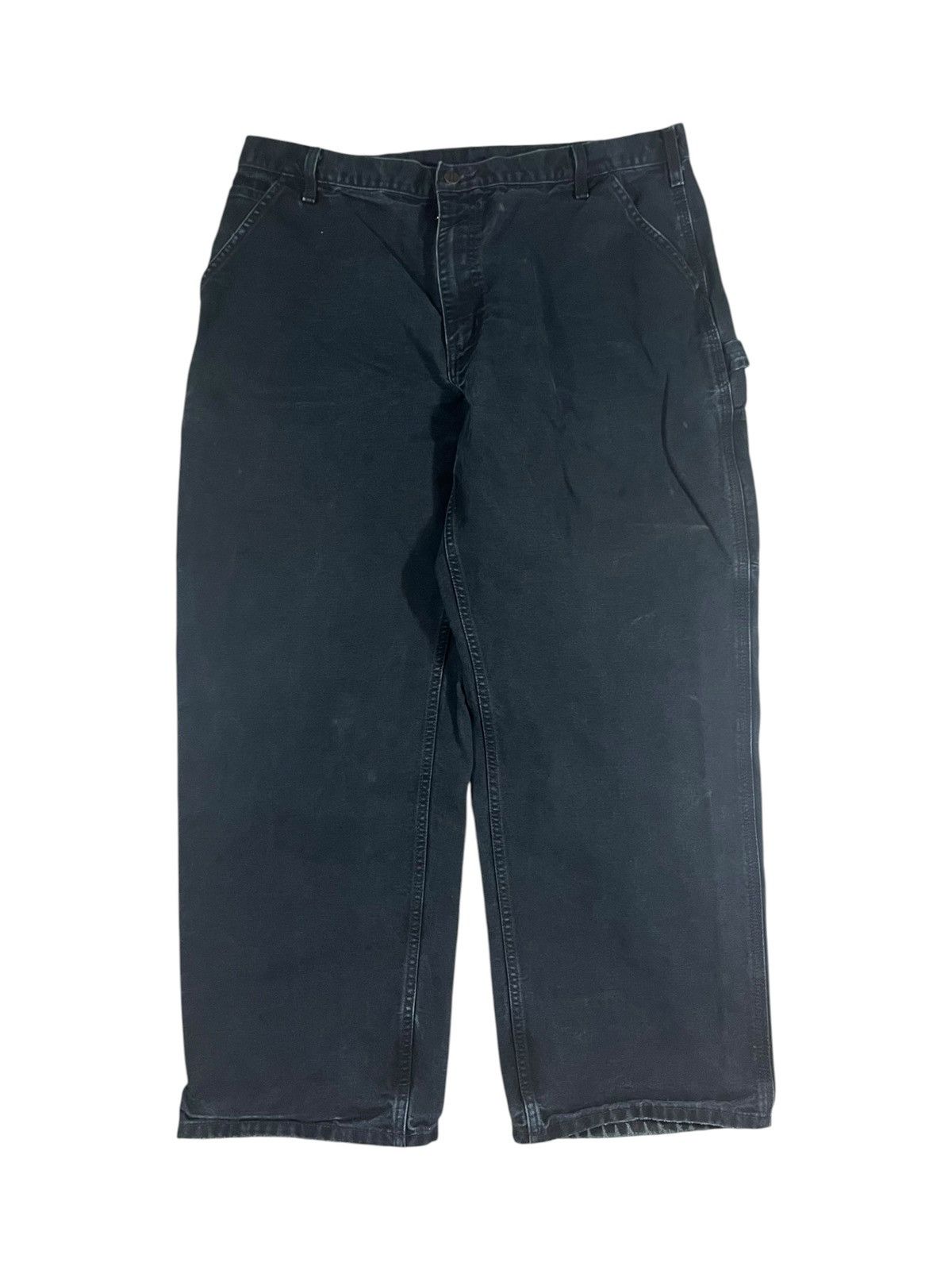 Carhartt Carhartt B11 BLK Work Pants Faded Black Size US 39 - 1 Thumbnail