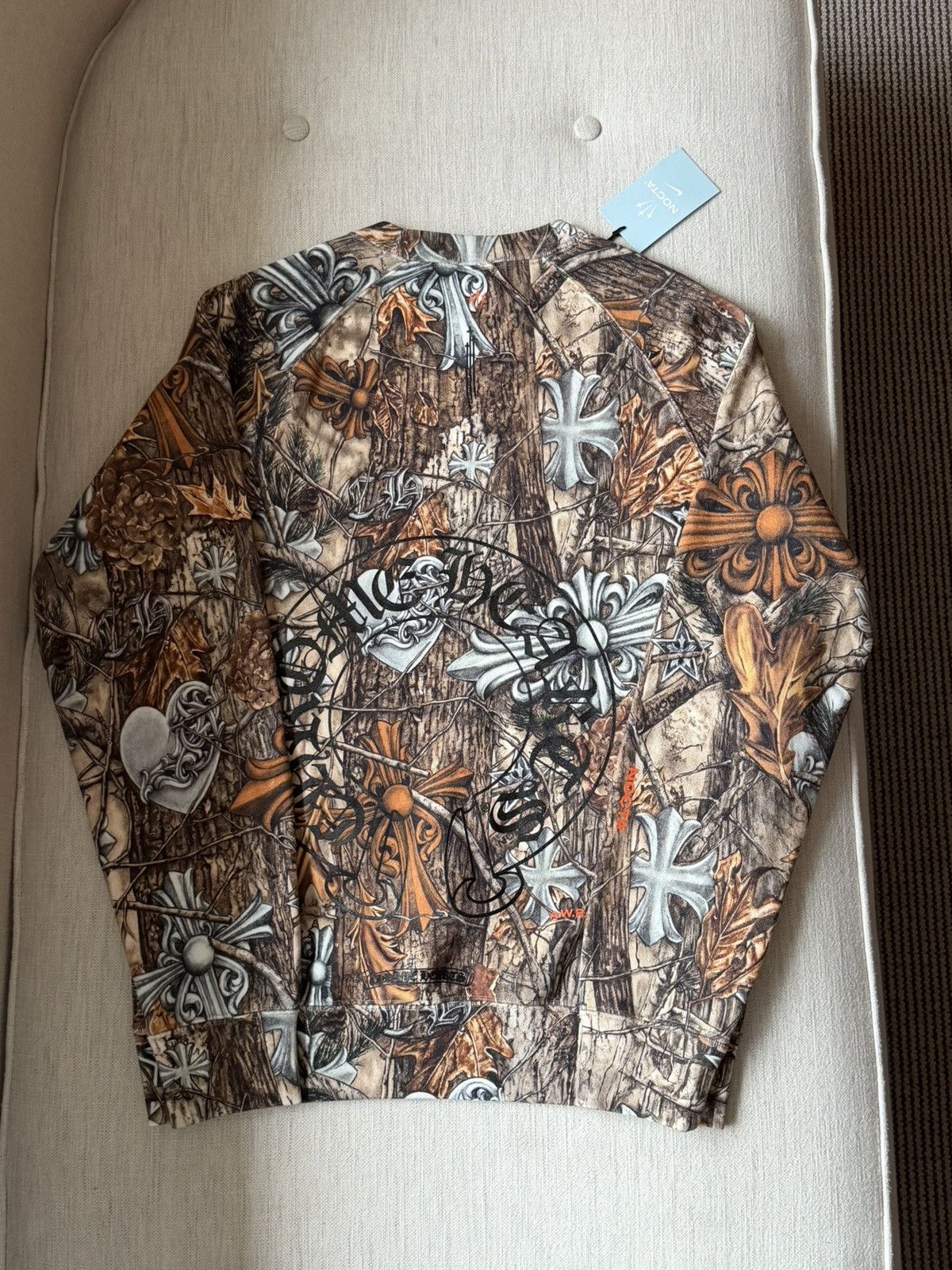 Chrome Hearts × NOCTA × Nike Chrome Hearts X Nike X Drake Nocta crewneck sweatshirt Size US S / EU 44-46 / 1 - 2 Thumbnail