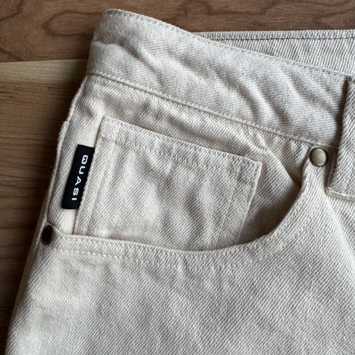 Quasi Skateboards Quasi Skateboards 101 Jean Cream 30 Size US 30 / EU 46 - 3 Thumbnail