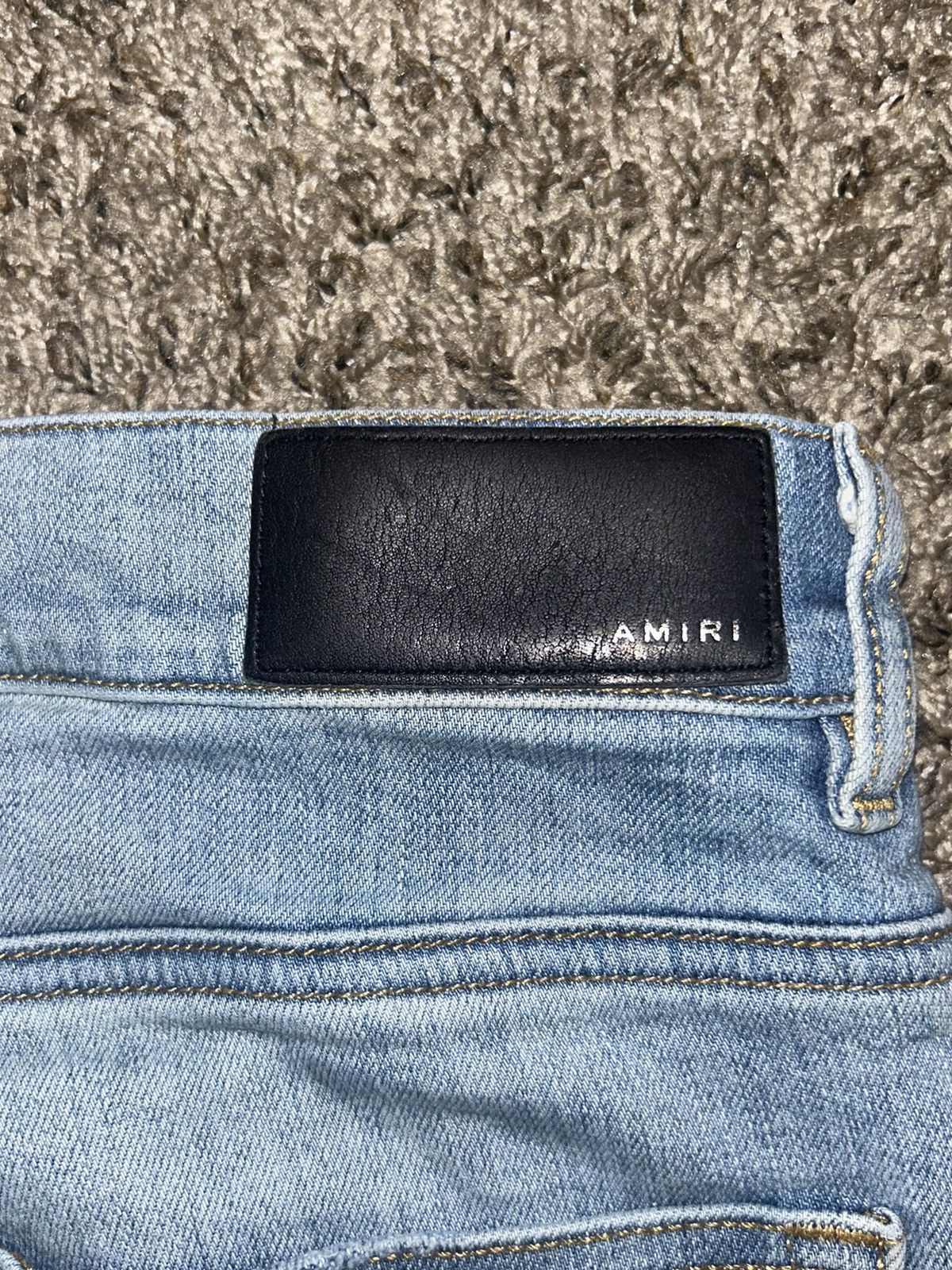 Amiri Amiri MX1 Green Plaid Jeans pre-owned Size 36 Size US 36 / EU 52 - 4 Thumbnail