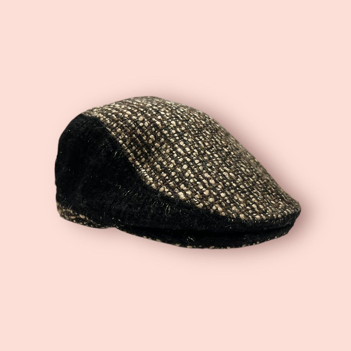 Japanese Brand × Le Grande Bleu (L.G.B.) RARE VINTAGE CATCHUP KNITTED WOOL BLEND BARETTA Size ONE SIZE - 2 Thumbnail