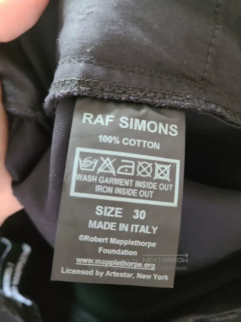 Raf Simons Raf Simons 17ss Robert Mapplethorpe pants Size US 30 / EU 46 - 7 Thumbnail