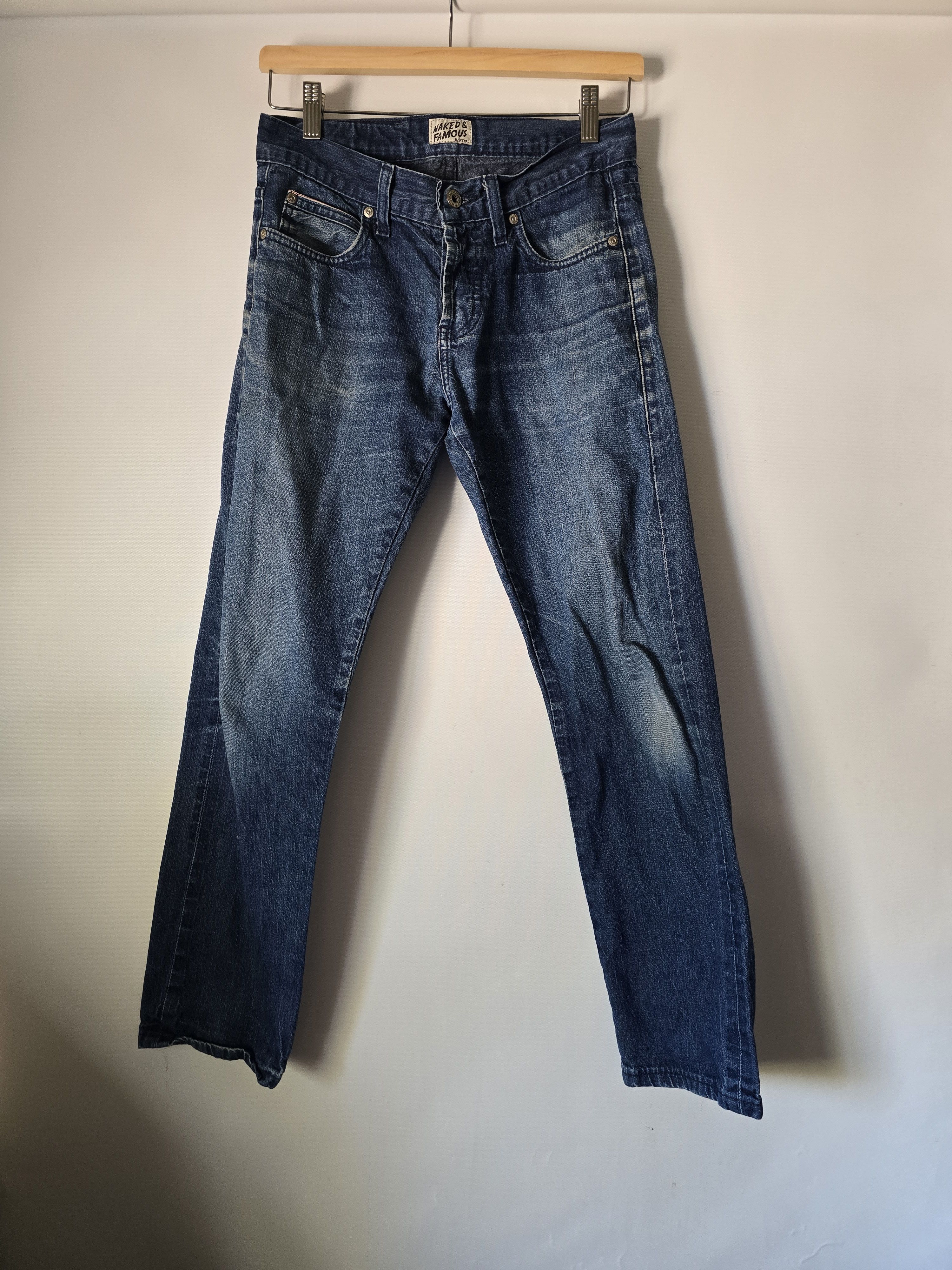 Naked & Famous Skinny Guy - Left Hand Twill Selvedge Jeans Size US 29 - 1 Thumbnail