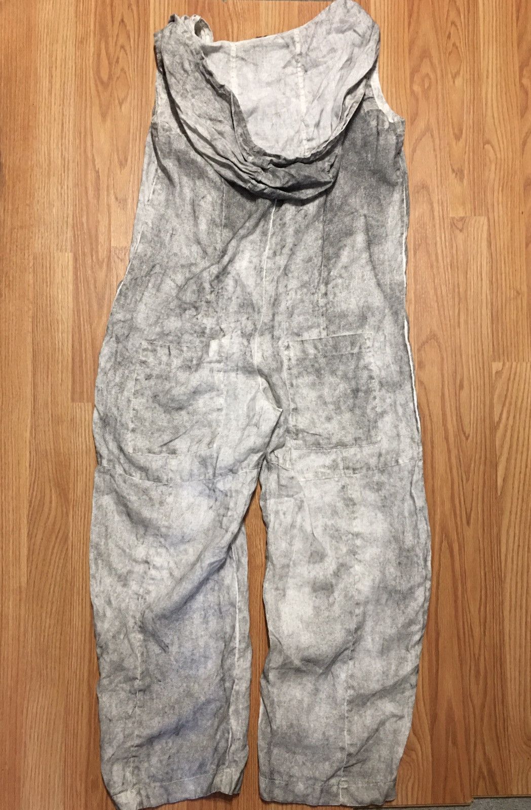 Designer × PAL OFFNER PAL OFFNER Loose Hooded Linen Unisex Overall Size 1-2 /S Size US 28 / EU 44 - 7 Thumbnail