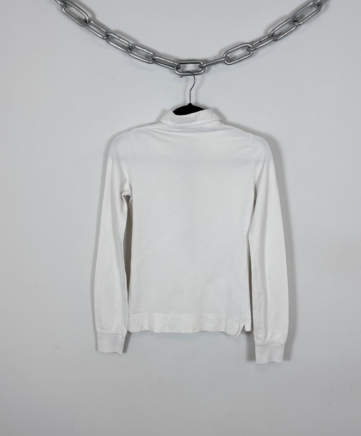 Dsquared2 Dsquared2 Women’s White Button Deep Placket Polo Shirt Size XS / US 0-2 / IT 36-38 - 15 Thumbnail