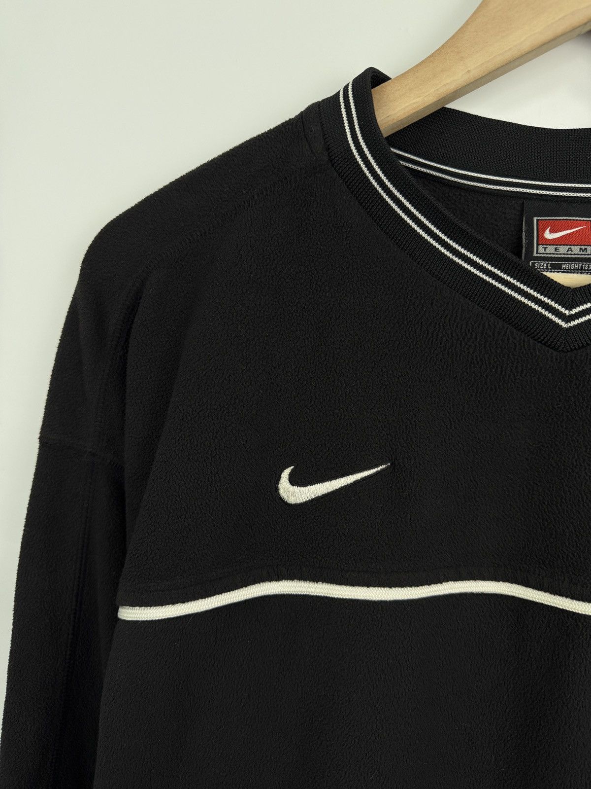 Nike 🇺🇸 Vintage 90s Nike Team Fleece Sweatshirt Rare Retro Y2K Size US L / EU 52-54 / 3 - 4 Thumbnail