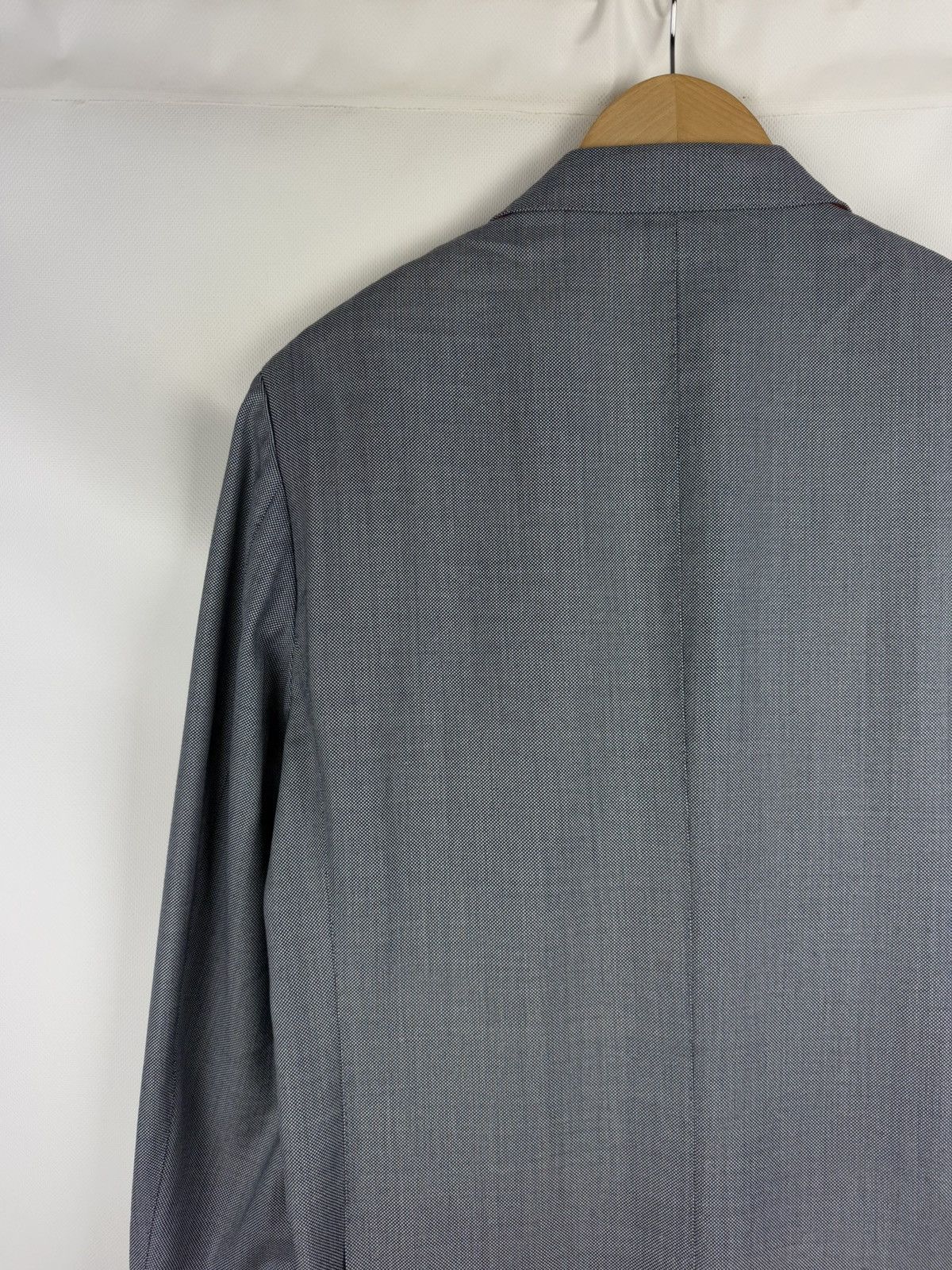 Suitsupply × Vitale Barberis Canonico Suitsupply Vitale Barberis Canonico Men’s Wool Blazer Jacket Size 42R - 15 Thumbnail