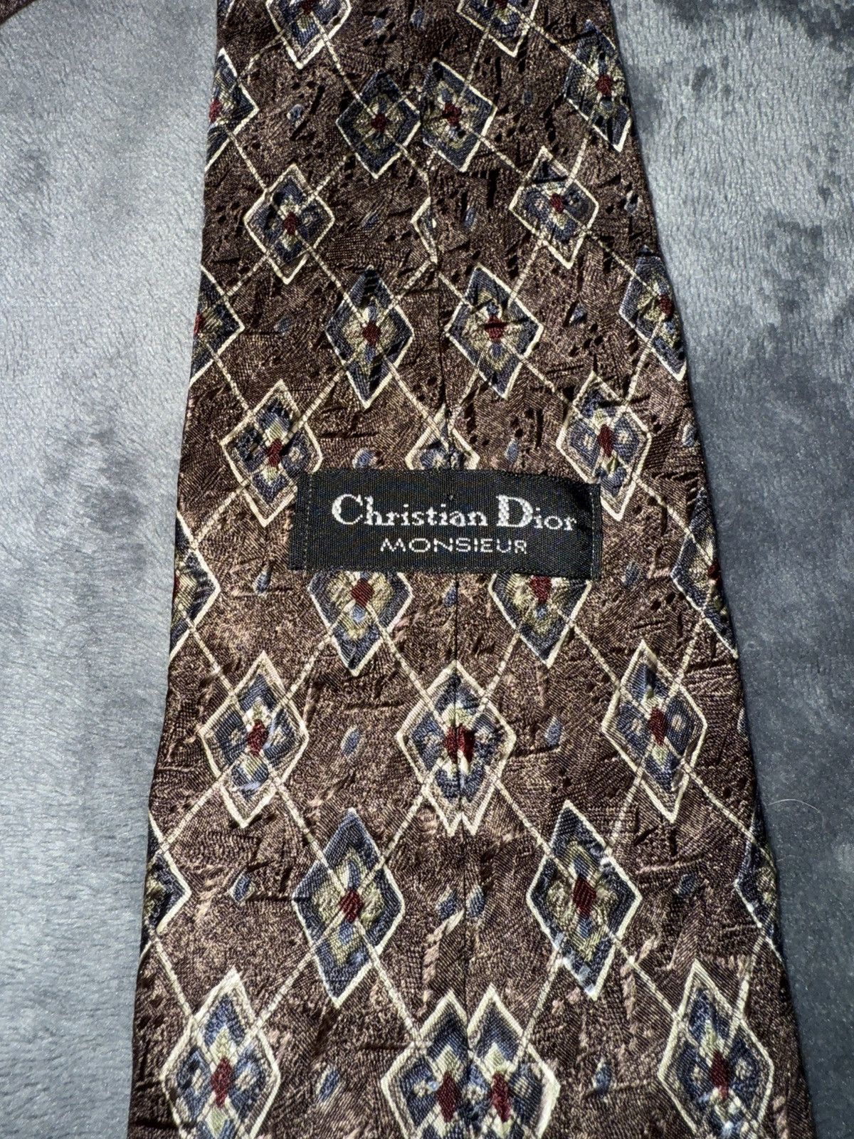 Christian Dior Monsieur Christian Dior Monsieur Vintage Tie Size ONE SIZE - 4 Thumbnail