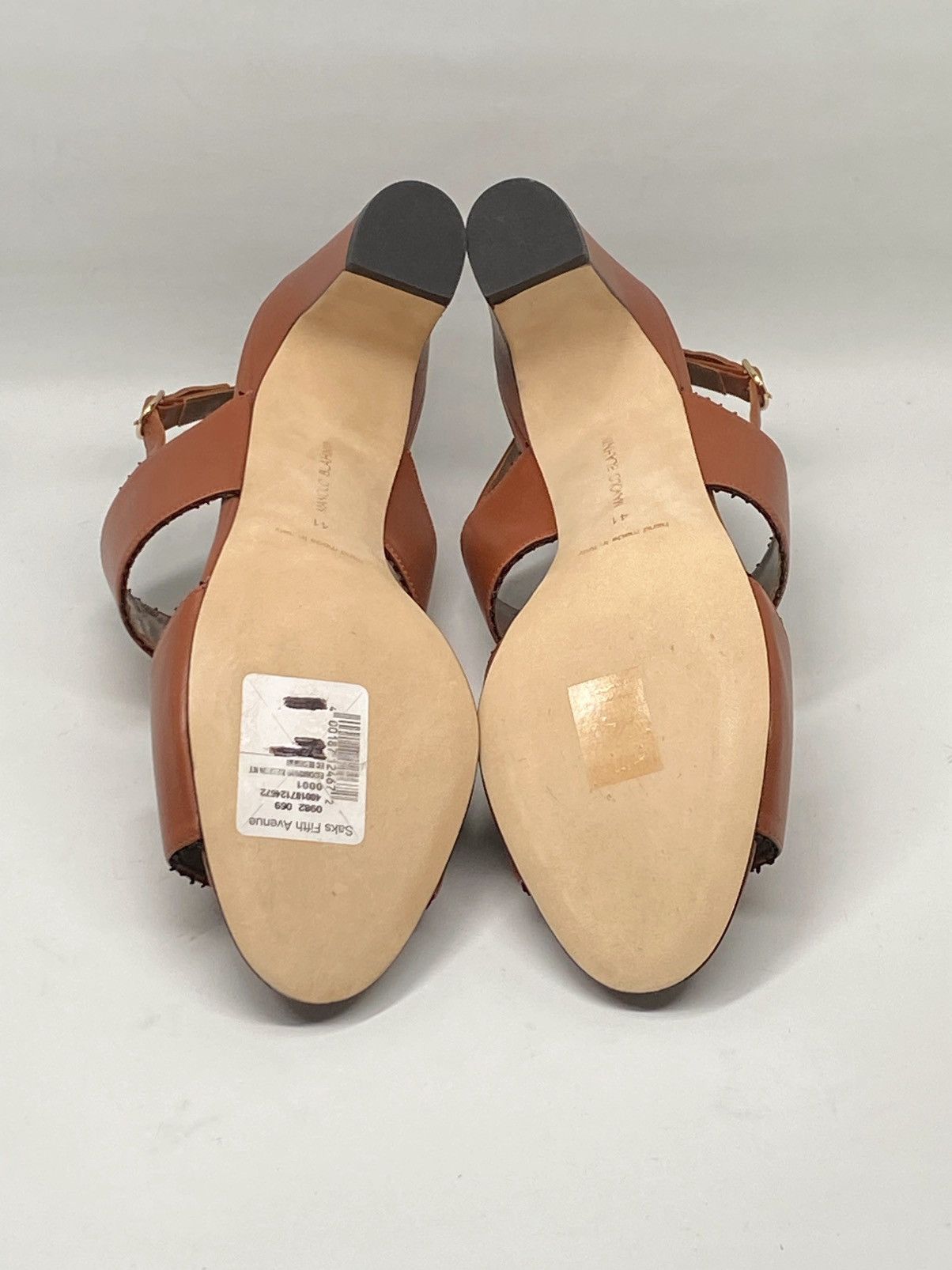 Manolo Blahnik Manolo Blahnik Persio Leather Sandals size 41 Size US 11 / IT 41 - 12 Thumbnail