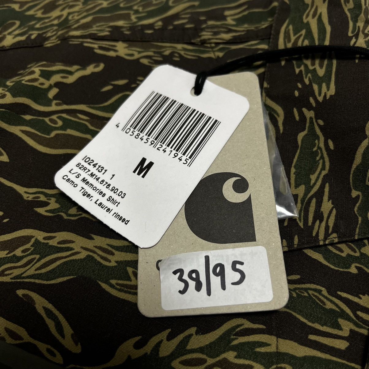 Carhartt × Carhartt Wip Carhartt WIP Memories Shirt Camo Tiger NEW Size US M / EU 48-50 / 2 - 15 Thumbnail