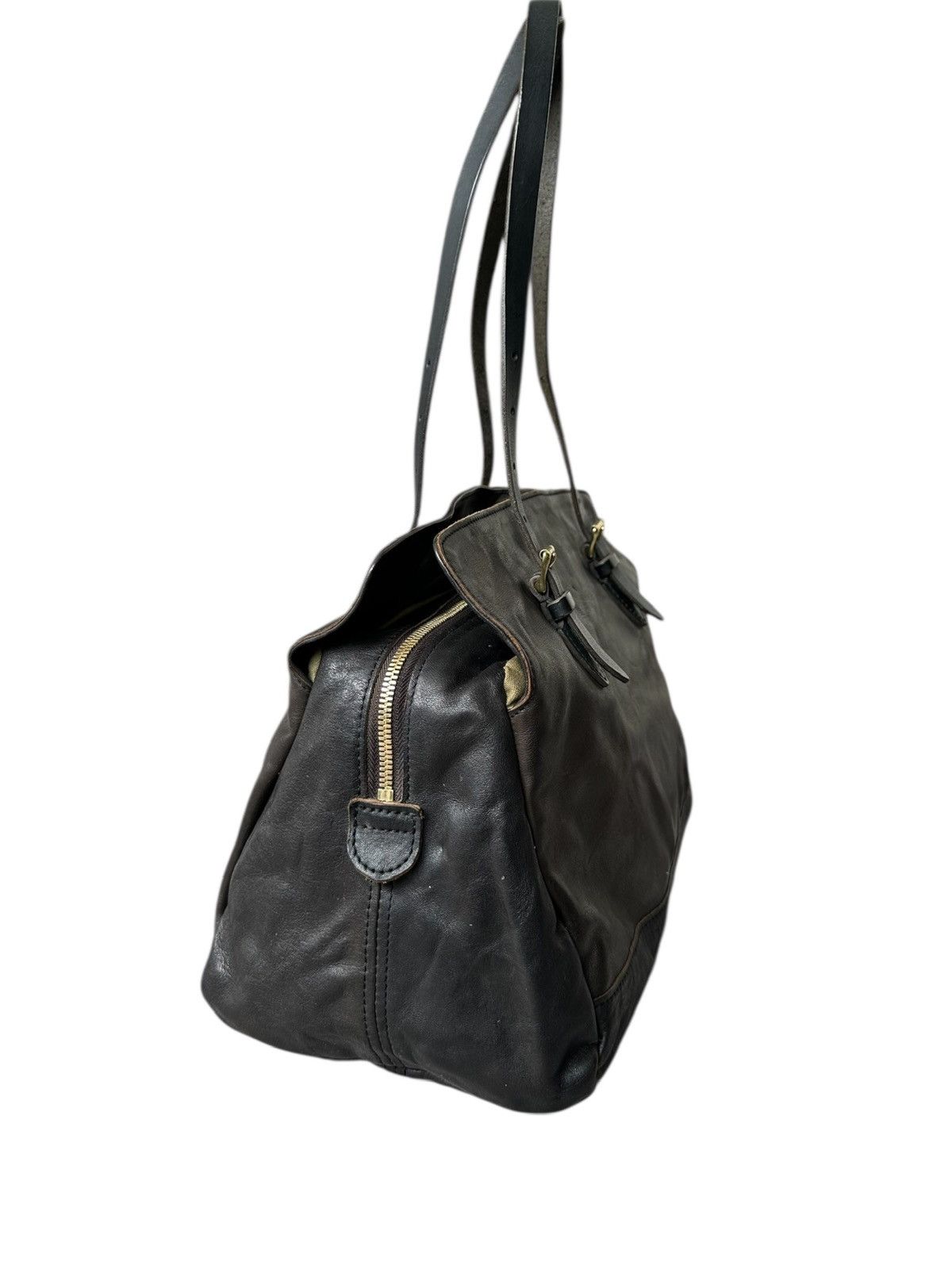 KMRii ANNAK Tochigi leather Boston bag Size ONE SIZE - 3 Thumbnail