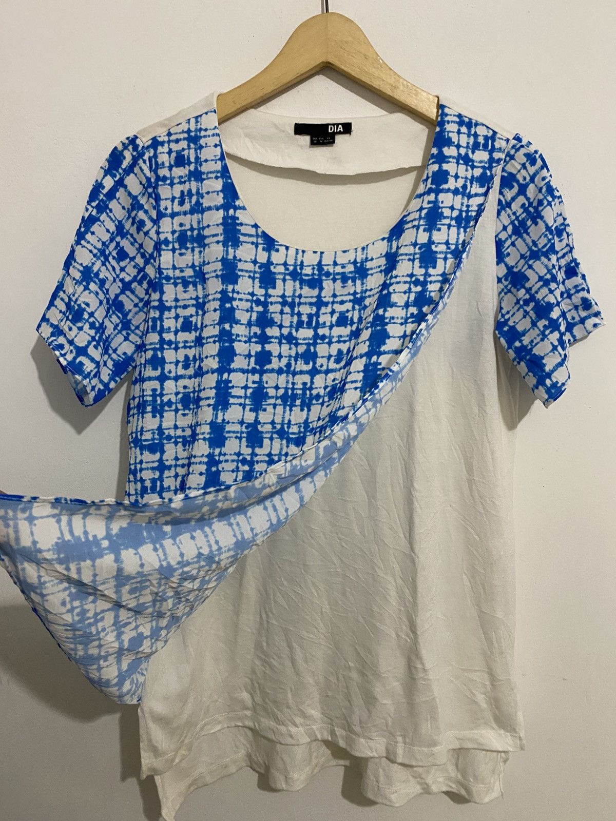 If Six Was Nine × Japanese Brand × Le Grande Bleu (L.G.B.) Japanese DIA Shirt Double Layer Mesh Goa Styled Size US M / EU 48-50 / 2 - 3 Thumbnail