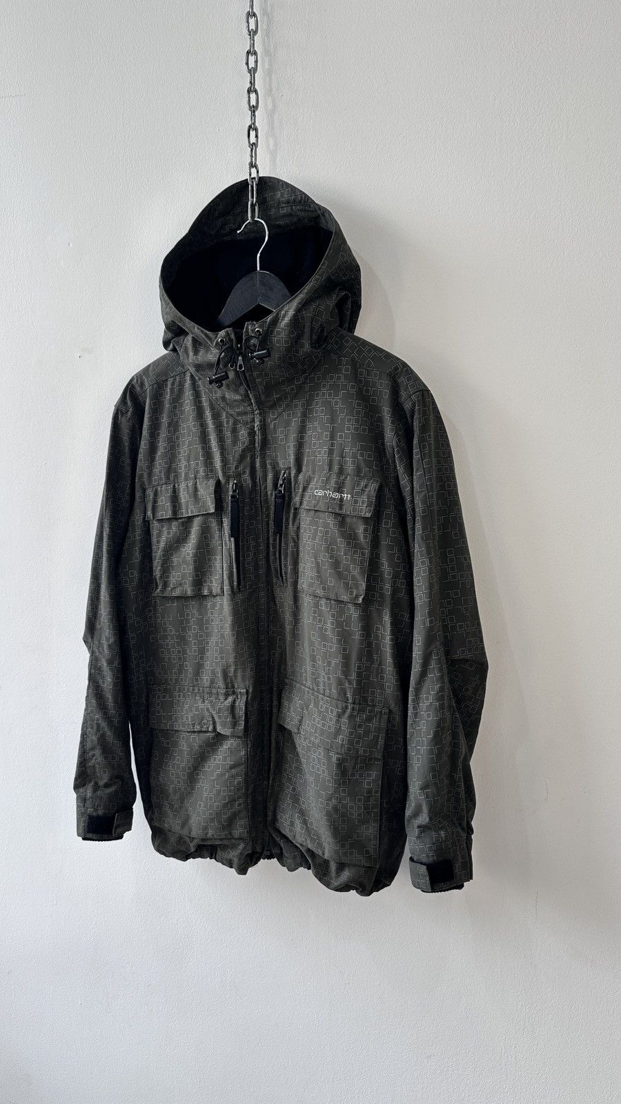 Carhartt Carhartt WIP Geometric Logic Field Jacket M Gorpcore Archive Size US M / EU 48-50 / 2 - 4 Thumbnail