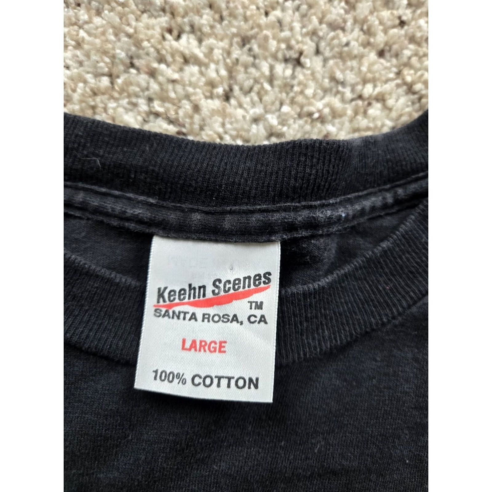 Vintage VINTAGE Keehn Scenes T Shirt Large Mens Black 90s USA Made Grand Canyon Beer Logo 90s Theme Everyday Wear Mens Size US L / EU 52-54 / 3 - 5 Thumbnail