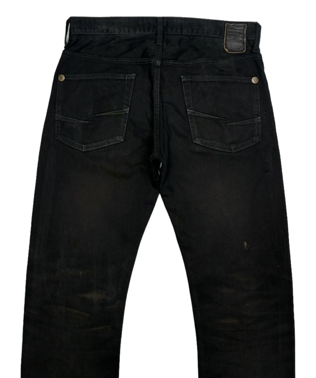 Hysteric Glamour BLUE WAY RUSTY FADED BLACK PANTS Size US 32 / EU 48 - 4 Thumbnail