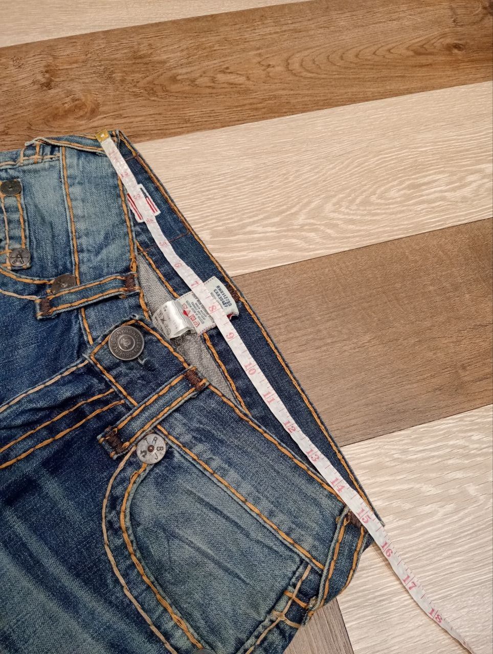 True Religion VINTAGE TRUE RELIGION WASHED BLUE DENIM PANTS Size US 29 - 19 Thumbnail
