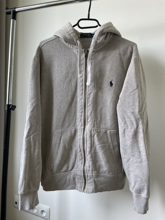 Ralph Lauren Polo Ralf Lauren Heavy ZIP Hoodie x Vintage Box OVERSIZED ...