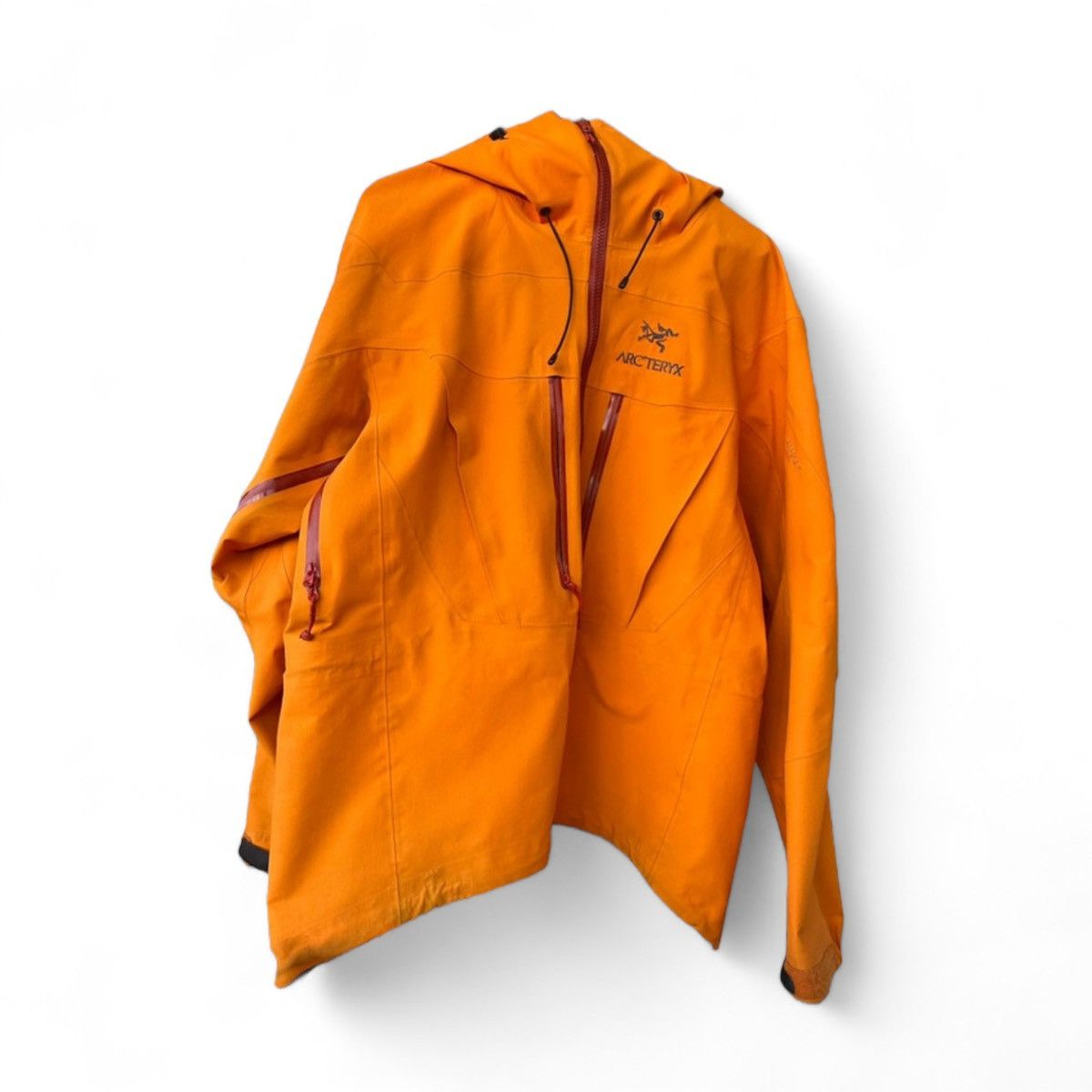 image of Arcteryx x Made In Canada Arc’Teryx Alpha Sv Goretex Jacket in Orange Yellow, Men's (Size Medium)