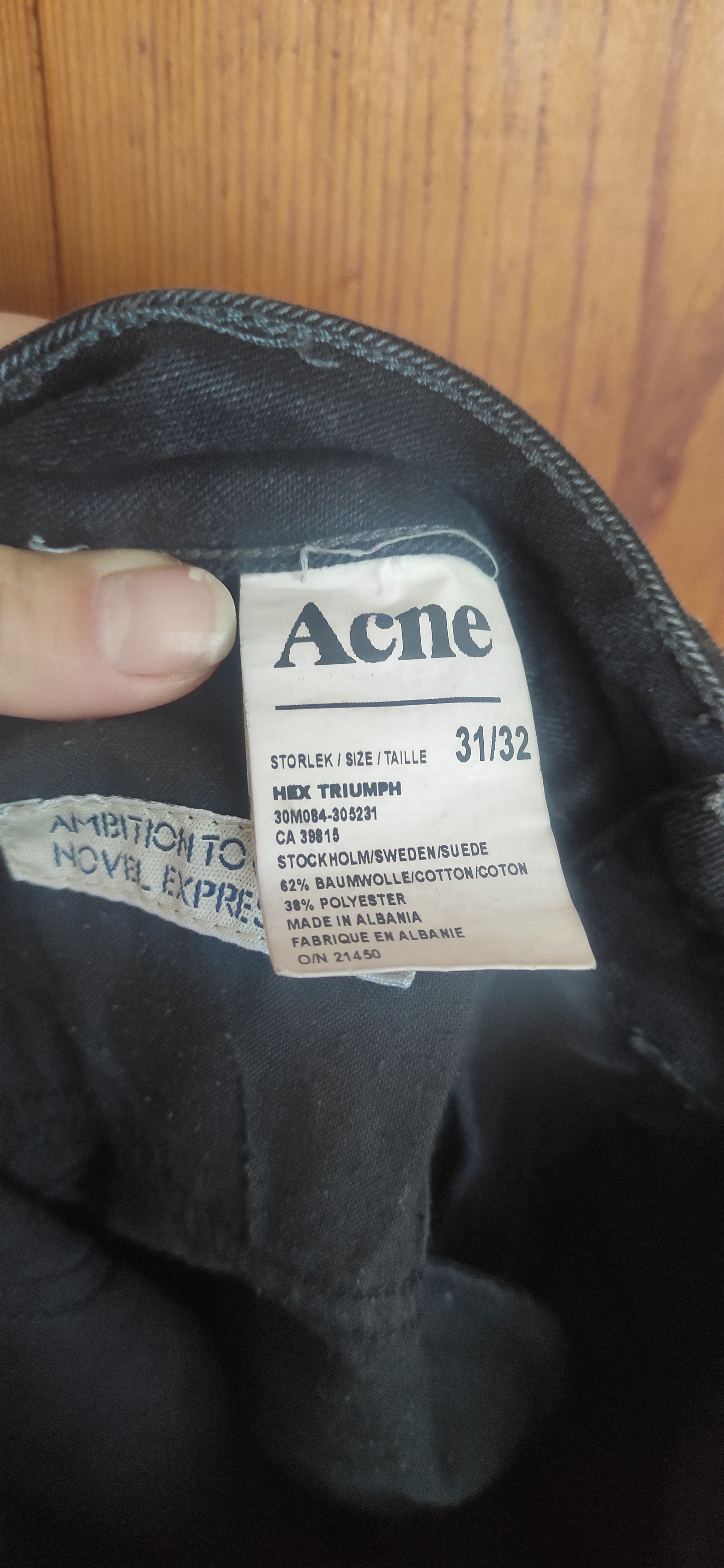Acne Studios The men's jeans Acne jeans Size US 31 - 2 Thumbnail