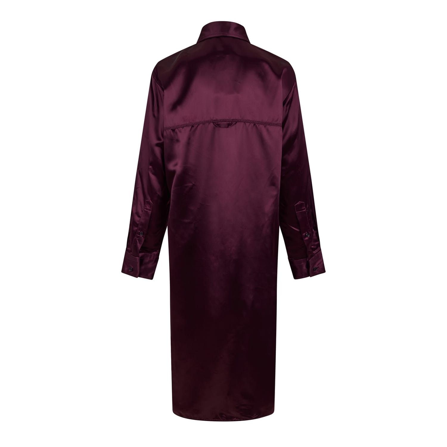 Bottega Veneta Bottega Veneta Collared Neck Midi Dress in Brown Size XS / US 0-2 / IT 36-38 - 2 Thumbnail