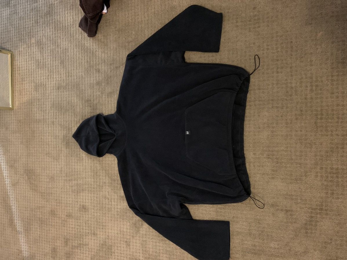 image of Kanye West x Yeezy Season Yeezy Gap Oversized Hoodie in Black, Men's (Size Large)