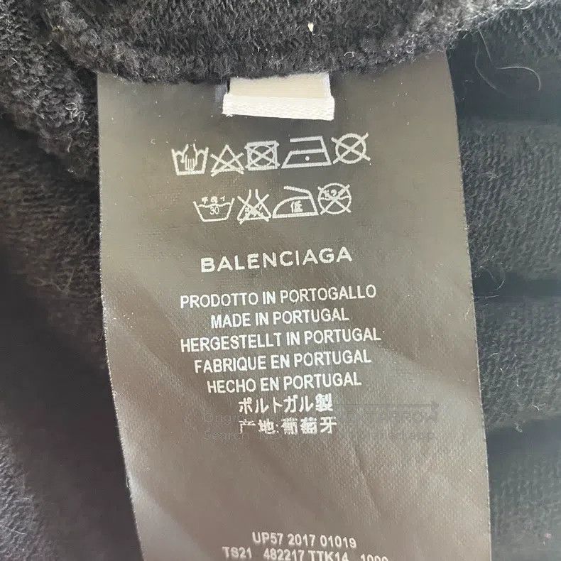 Other Balenciaga Spring/Summer Black Hooded Sweatshirt Size US M / EU 48-50 / 2 - 6 Thumbnail