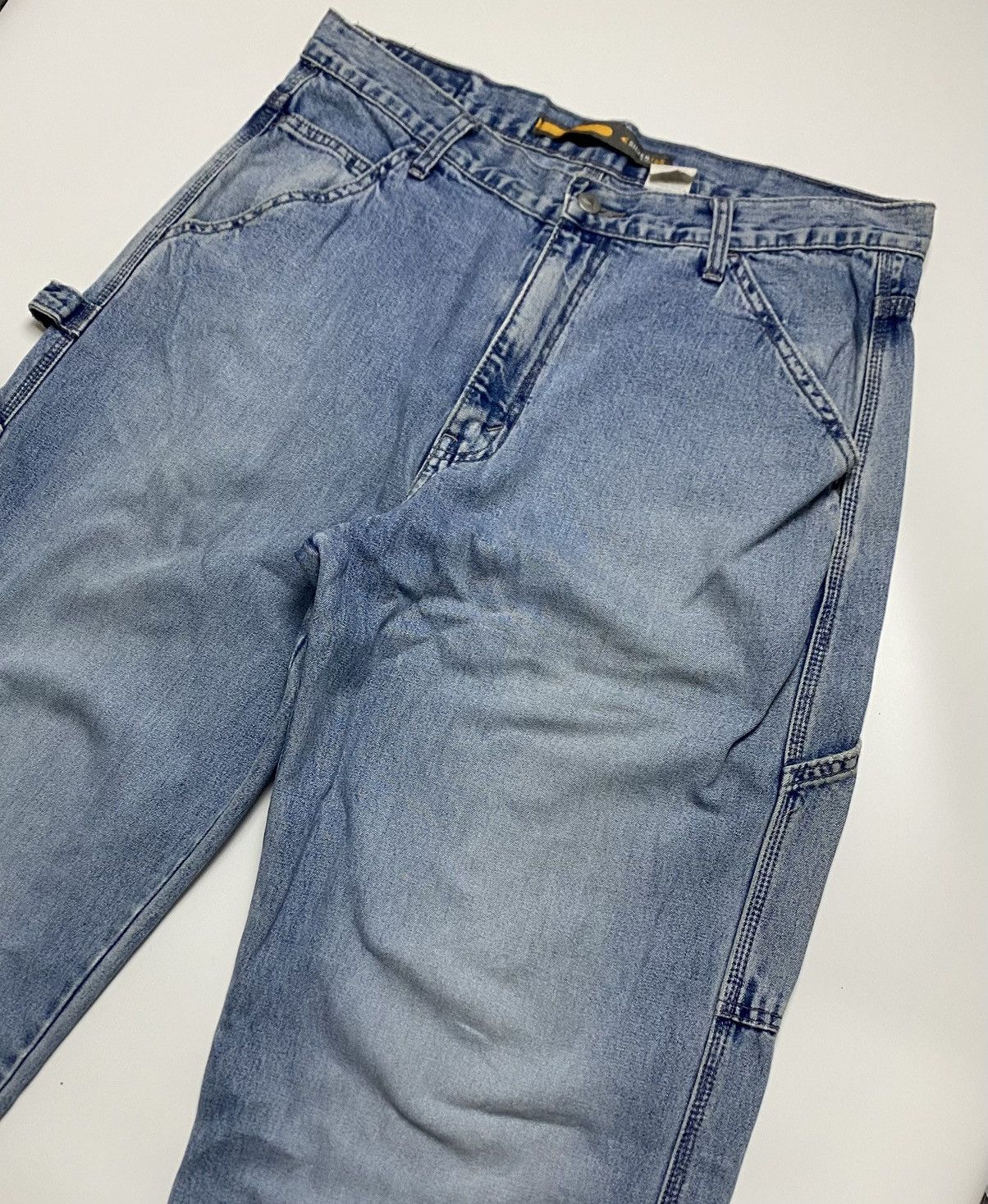 Levi's Vintage 90s Levis Silver Tab Capenter Baggy Denim Jeans Size US 34 / EU 50 - 2 Thumbnail
