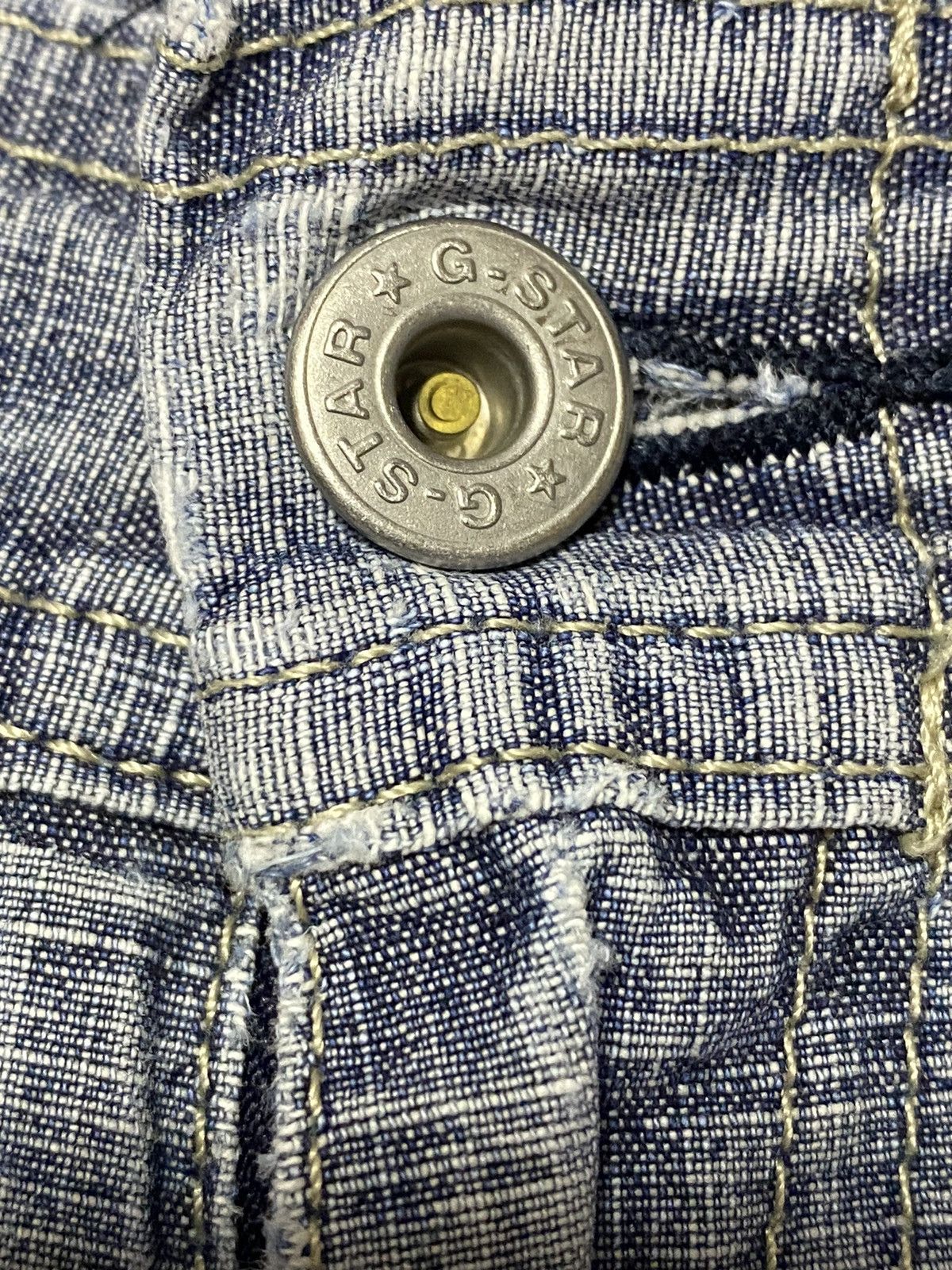 Raw State Vintage G Star Raw Faded Wash Flare Jeans Size US 30 / EU 46 - 8 Thumbnail