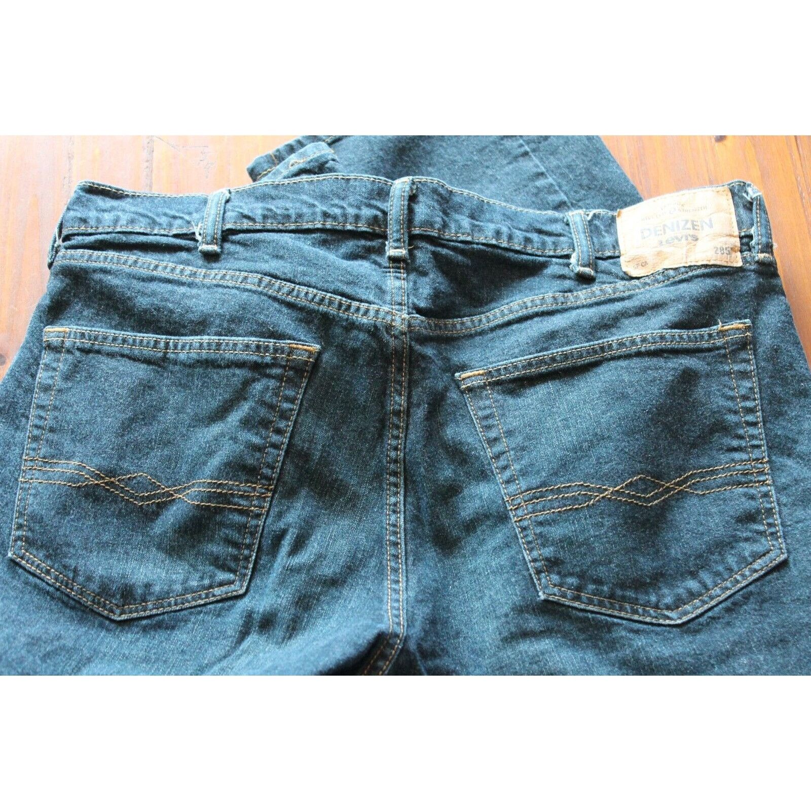 Levi's DENIZEN from Levi's Men's 285 Relaxed Jeans-Denim Blue 38x32 Size US 38 / EU 54 - 9 Thumbnail