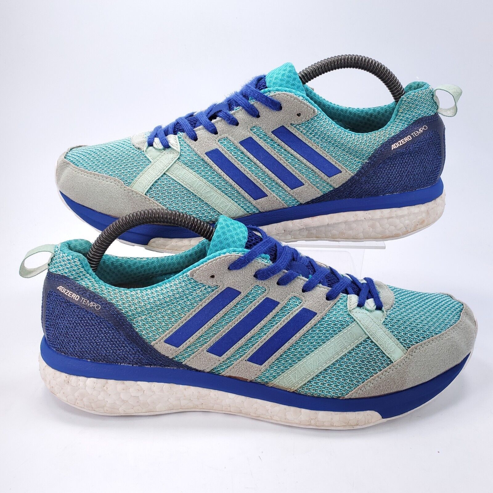 Adidas Adidas Adizero Tempo 9 Shoe Womens Size 10 BB6654 Blue Gray Size US 10 / IT 40 - 6 Thumbnail