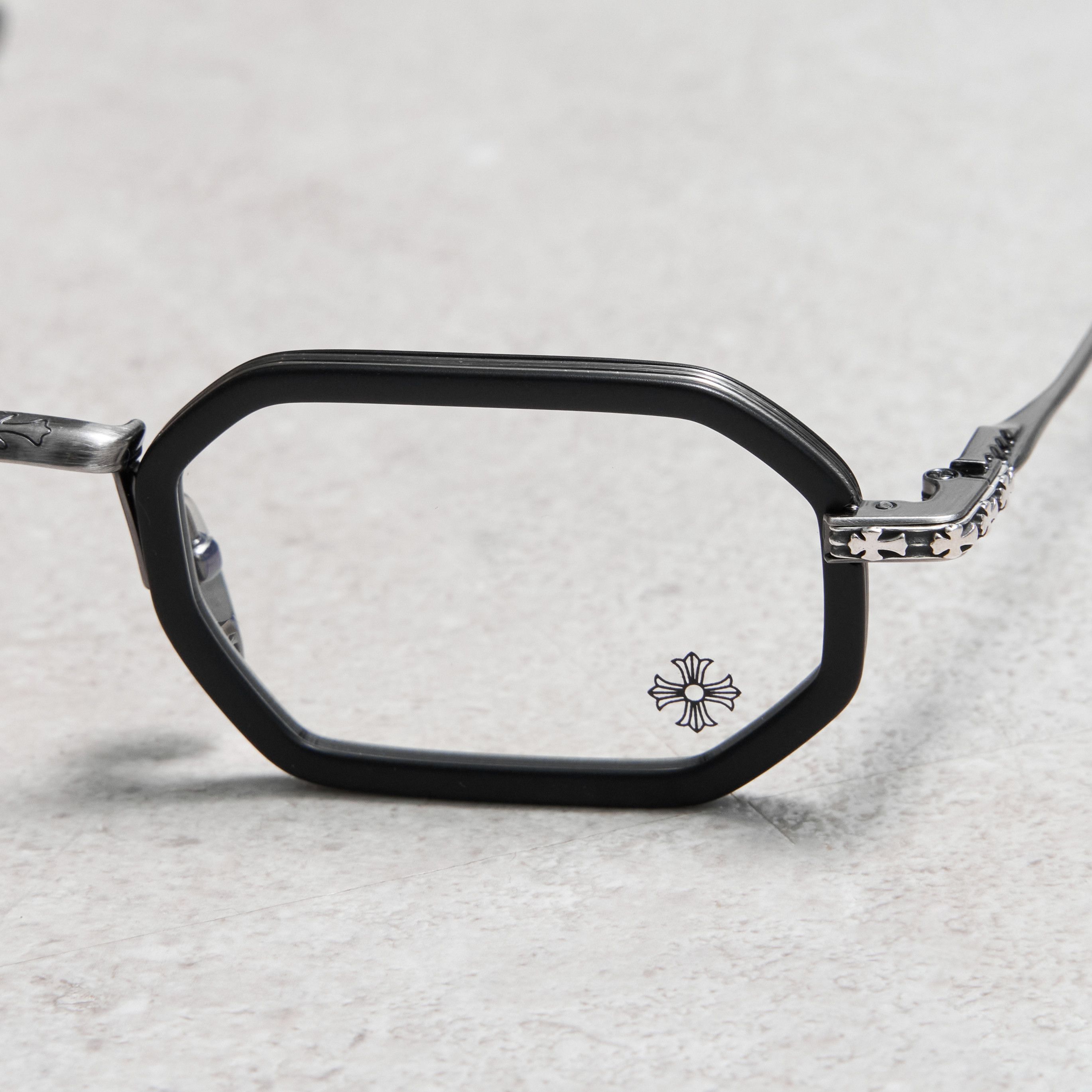 Chrome Hearts CHROME HEARTS STYLIDA MATTE BLACK/PEWTER Size ONE SIZE - 2 Thumbnail