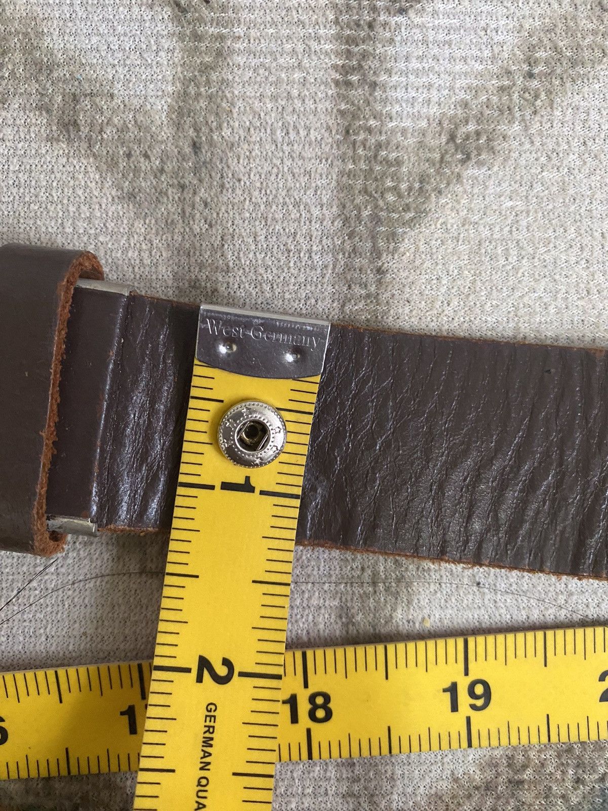 Japanese Brand Japanese Brand Leather Buckle Belt Size ONE SIZE - 12 Thumbnail